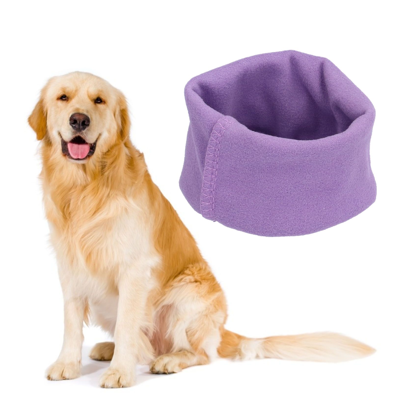 Dog Earmuff Sound Proof Soft Cat Ear Protection Keep Warm Washable Dog Calming view 11