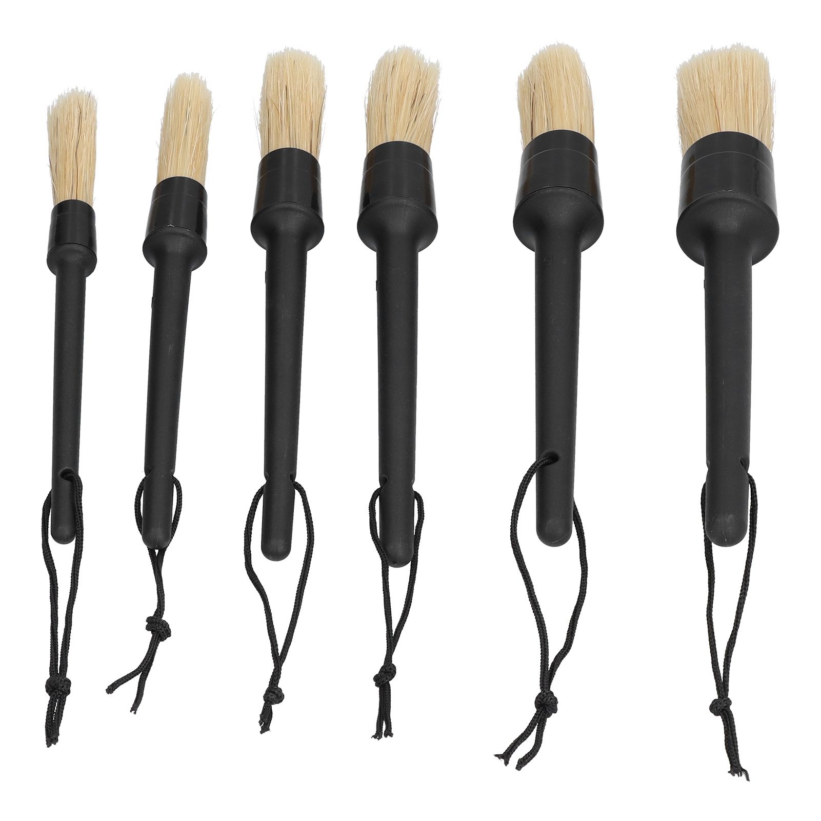 6Pcs/Set Car Detailing Brushes Soft Air Outlet Cleaning Brush for Car Wheels view 4
