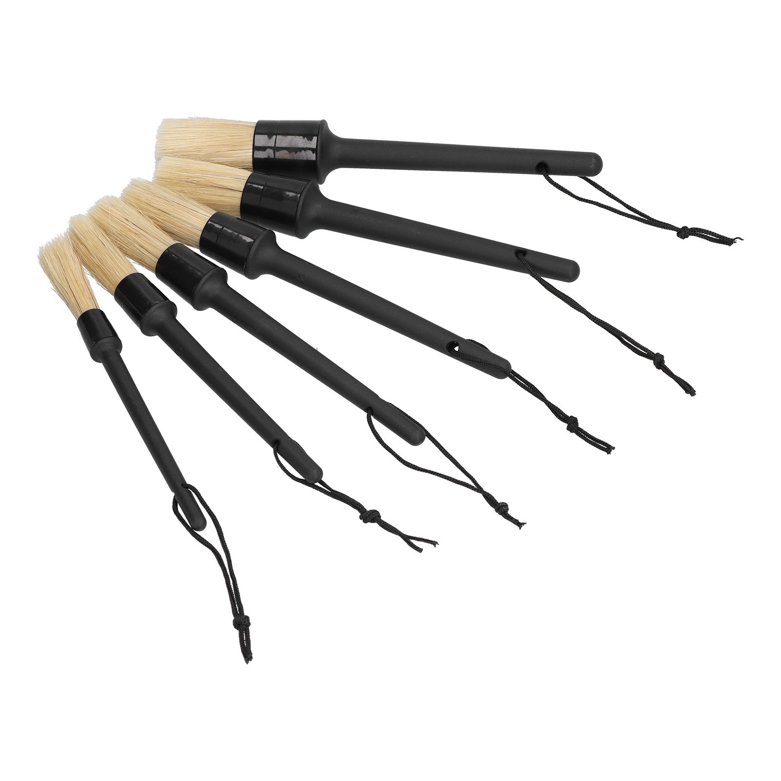 6Pcs/Set Car Detailing Brushes Soft Air Outlet Cleaning Brush for Car Wheels view 8