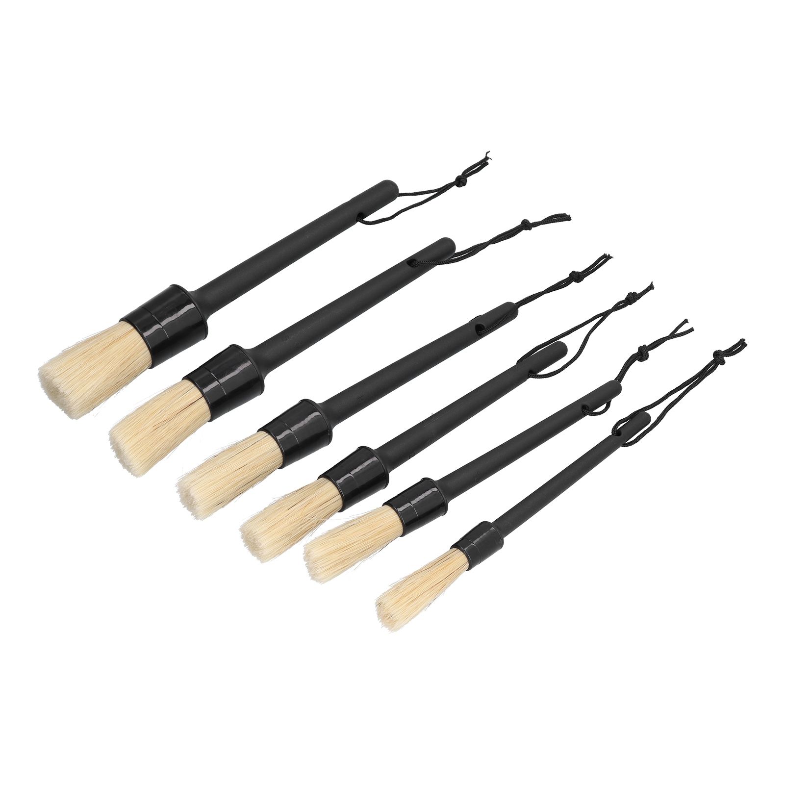 6Pcs/Set Car Detailing Brushes Soft Air Outlet Cleaning Brush for Car Wheels view 10