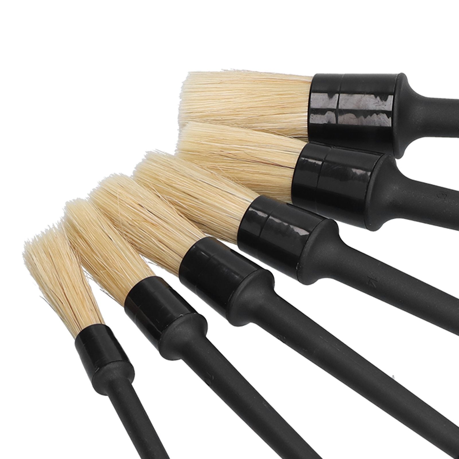 6Pcs/Set Car Detailing Brushes Soft Air Outlet Cleaning Brush for Car Wheels view 15