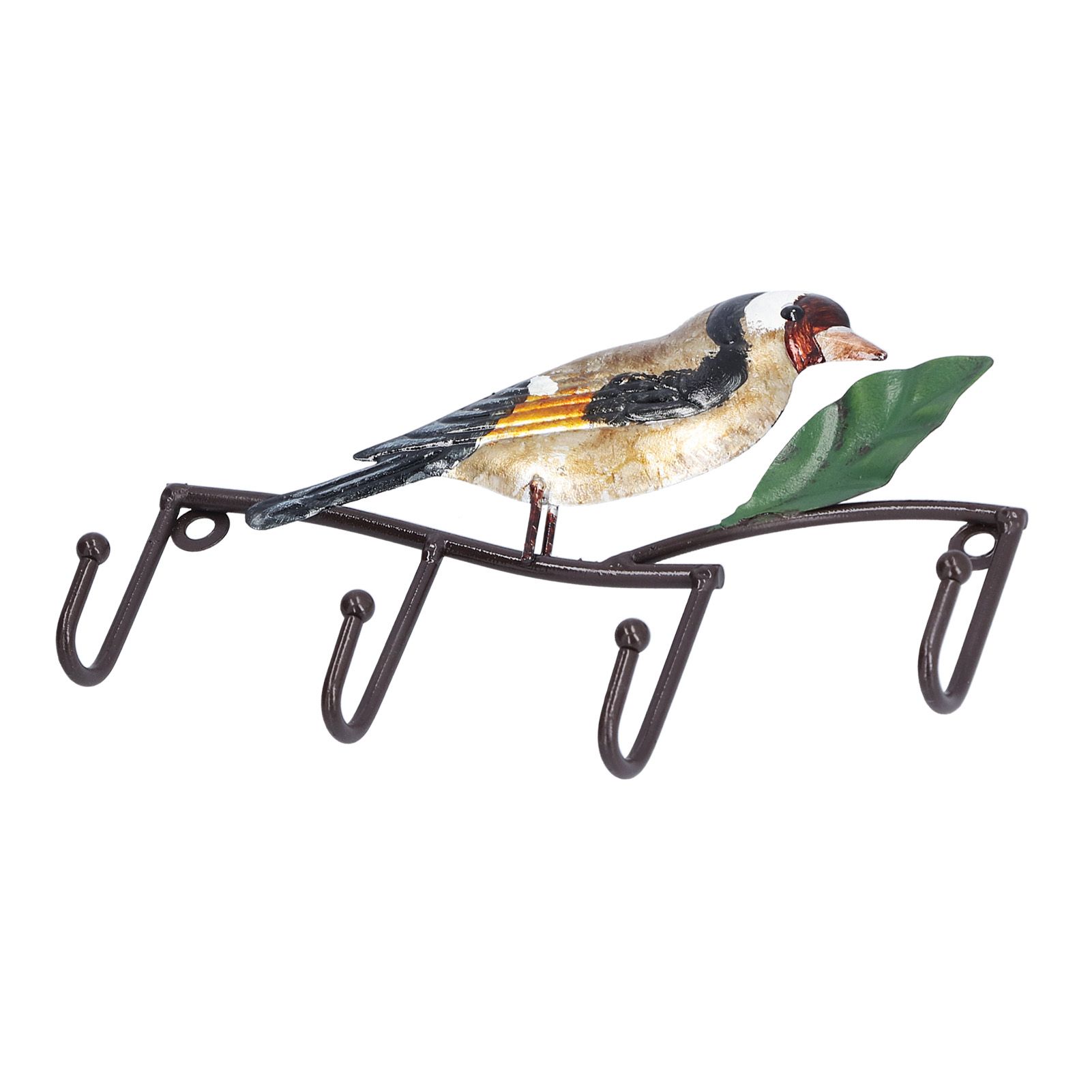 Key Hook Iron Bird Wall Hook Key Hanger Door Coat Rack Clothes Holder for view 8
