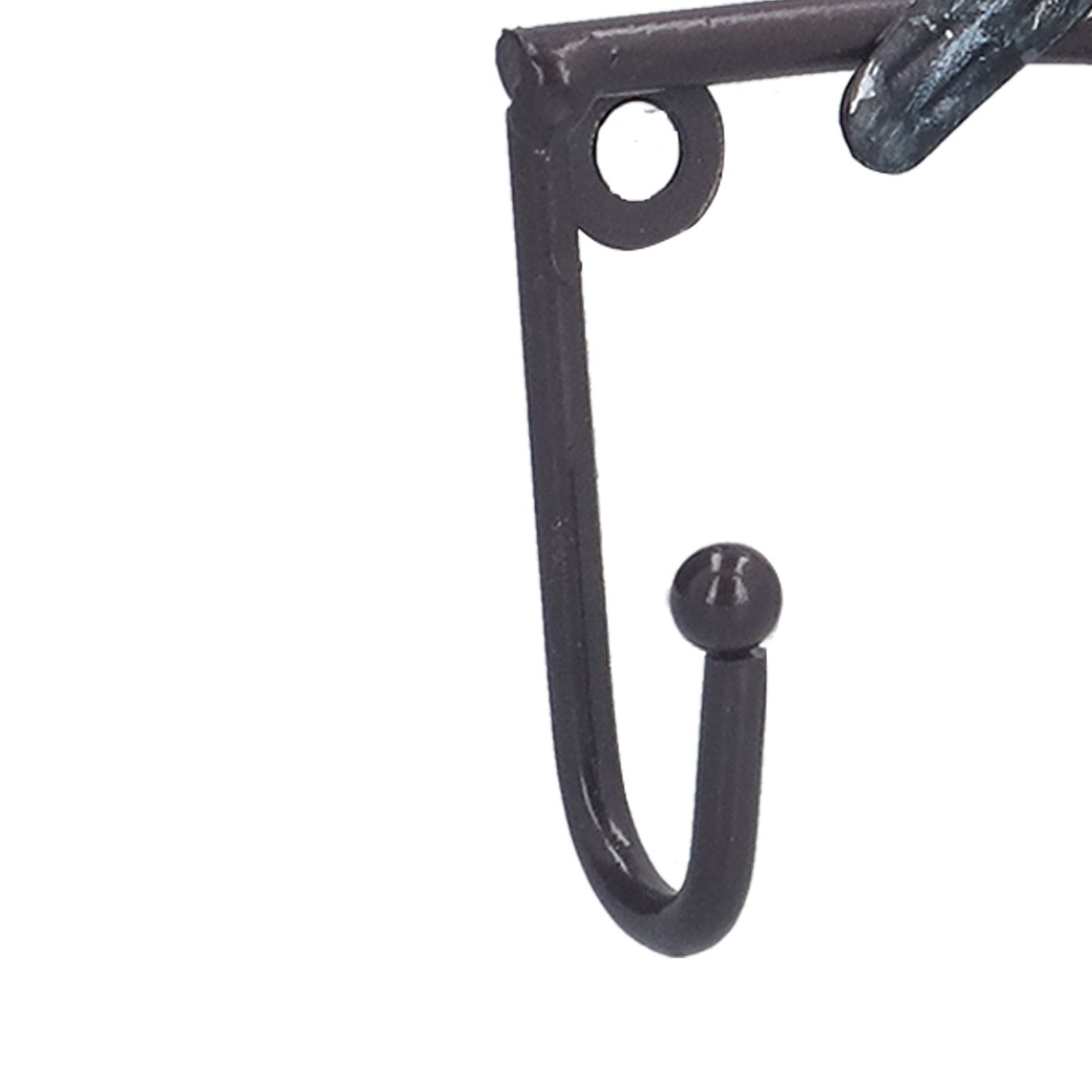 Key Hook Iron Bird Wall Hook Key Hanger Door Coat Rack Clothes Holder for view 15