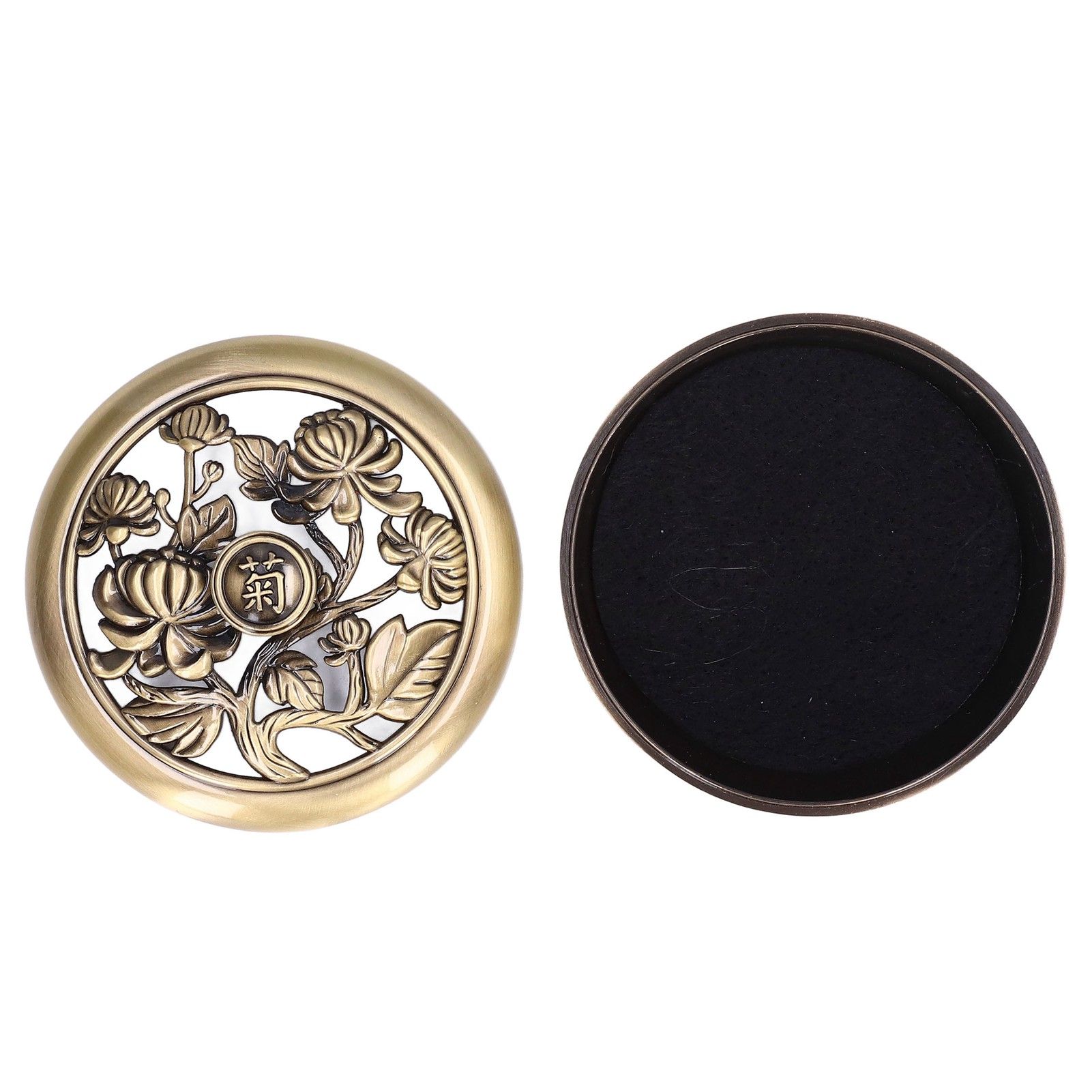 Coil Incense Burner Tray Vintage Incense Bowl Holder Metal Alloy for Living view 10