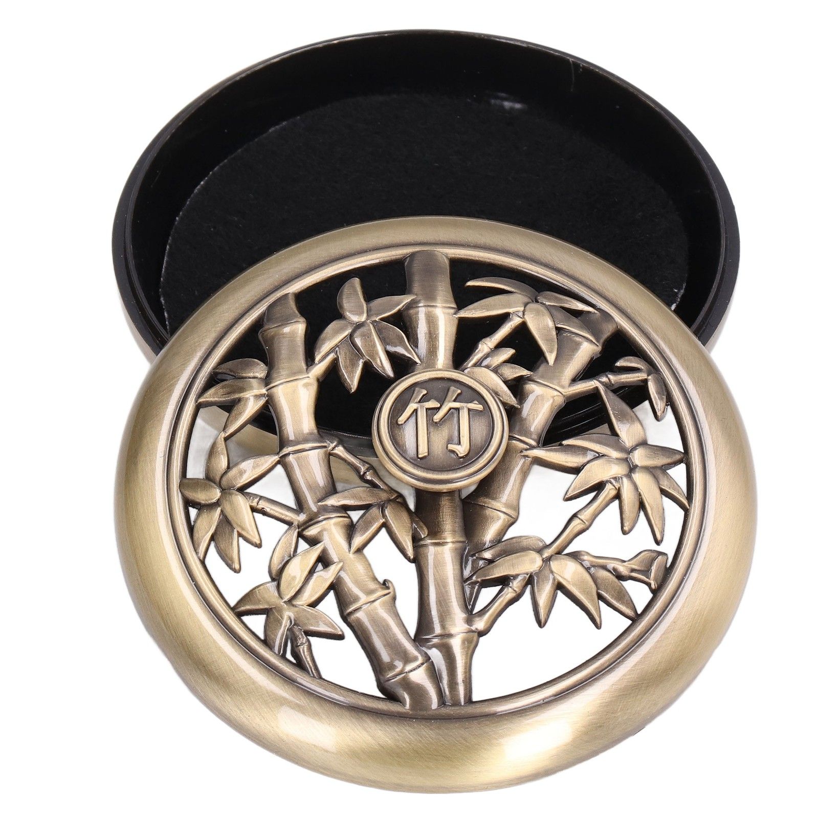 Coil Incense Burner Tray Vintage Incense Bowl Holder Metal Alloy for Living view 4