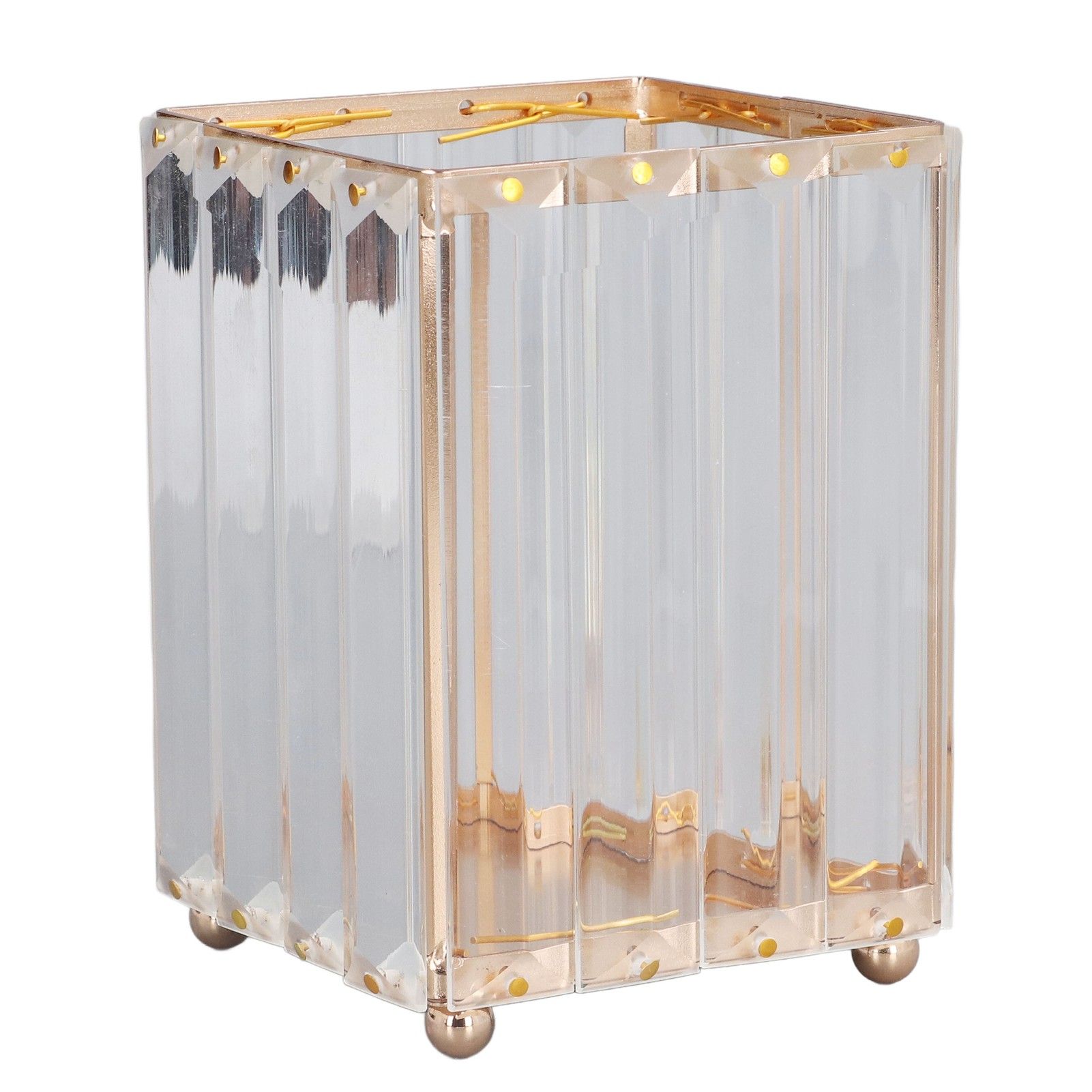 Makeup Brush Holder Large Capacity Elegant Style Durable Fadeless Corrosion view 2