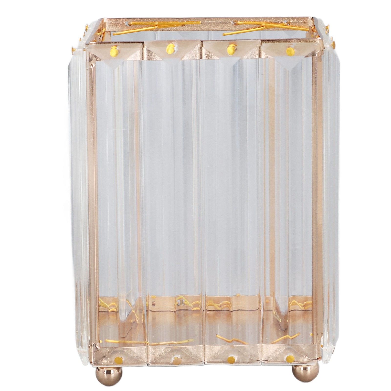 Makeup Brush Holder Large Capacity Elegant Style Durable Fadeless Corrosion view 3