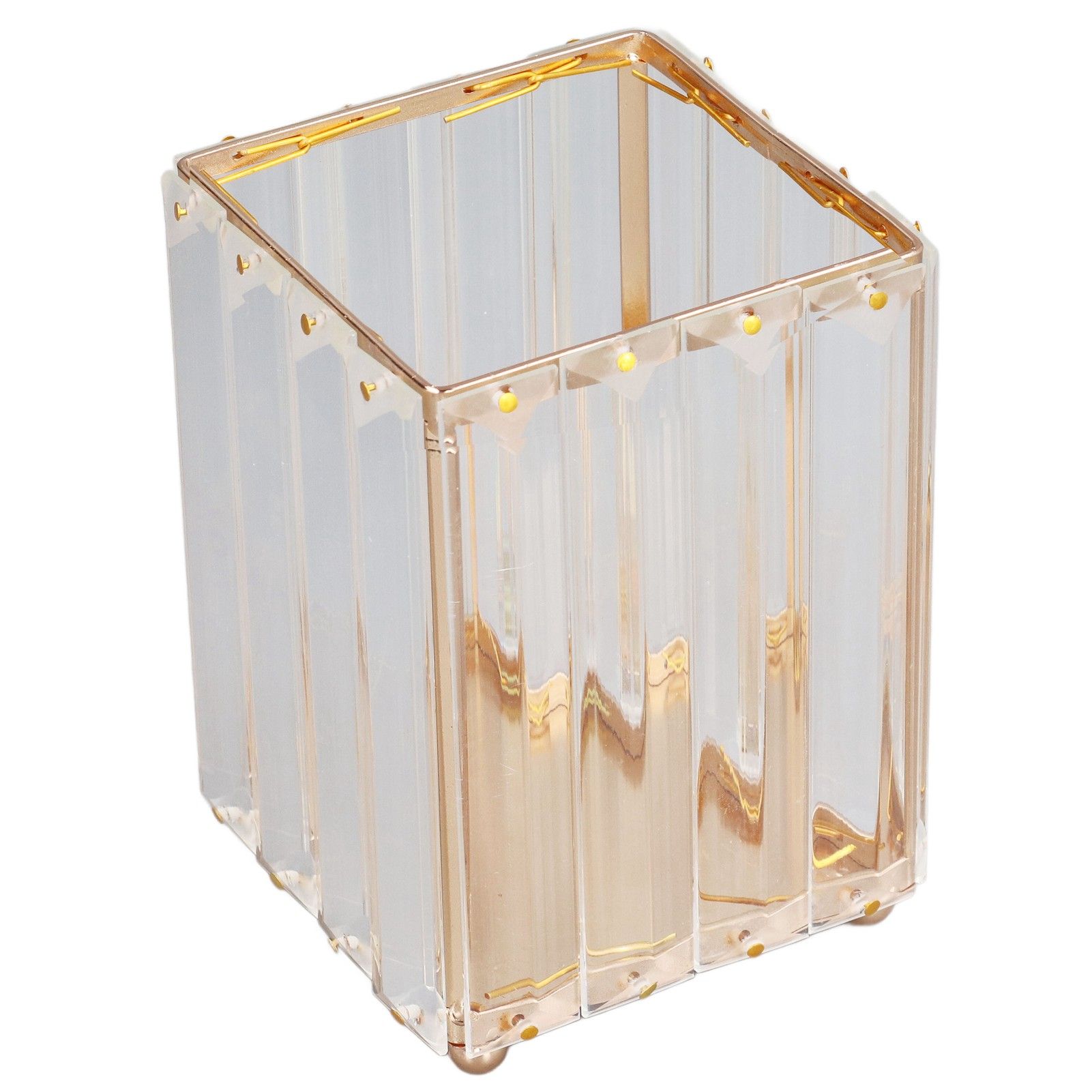 Makeup Brush Holder Large Capacity Elegant Style Durable Fadeless Corrosion view 5