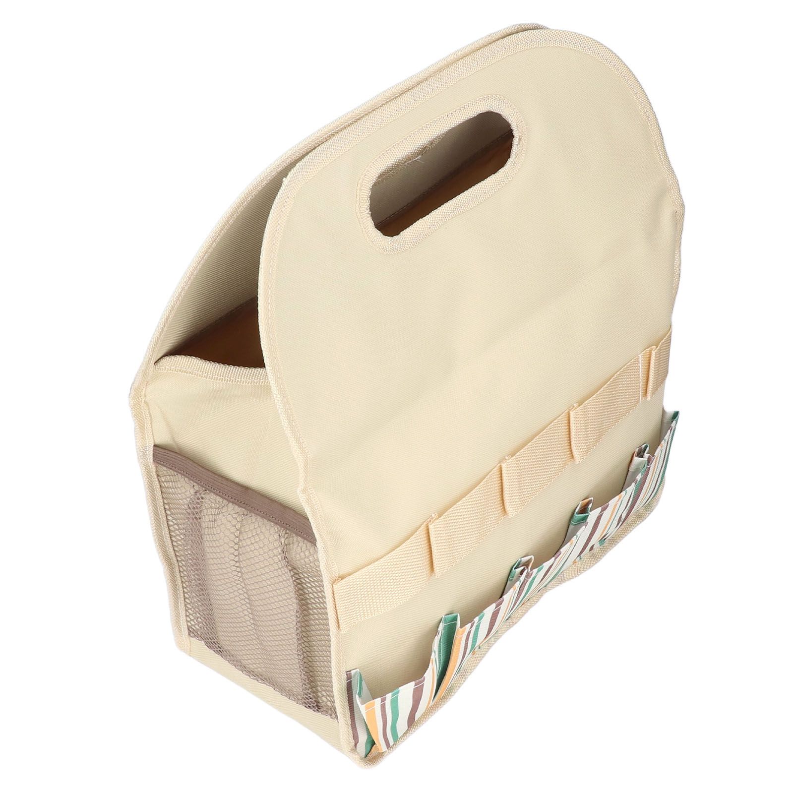 Garden Tool Bag Garden Tote Storage Bag with Multi Pockets Home Organizer for view 10