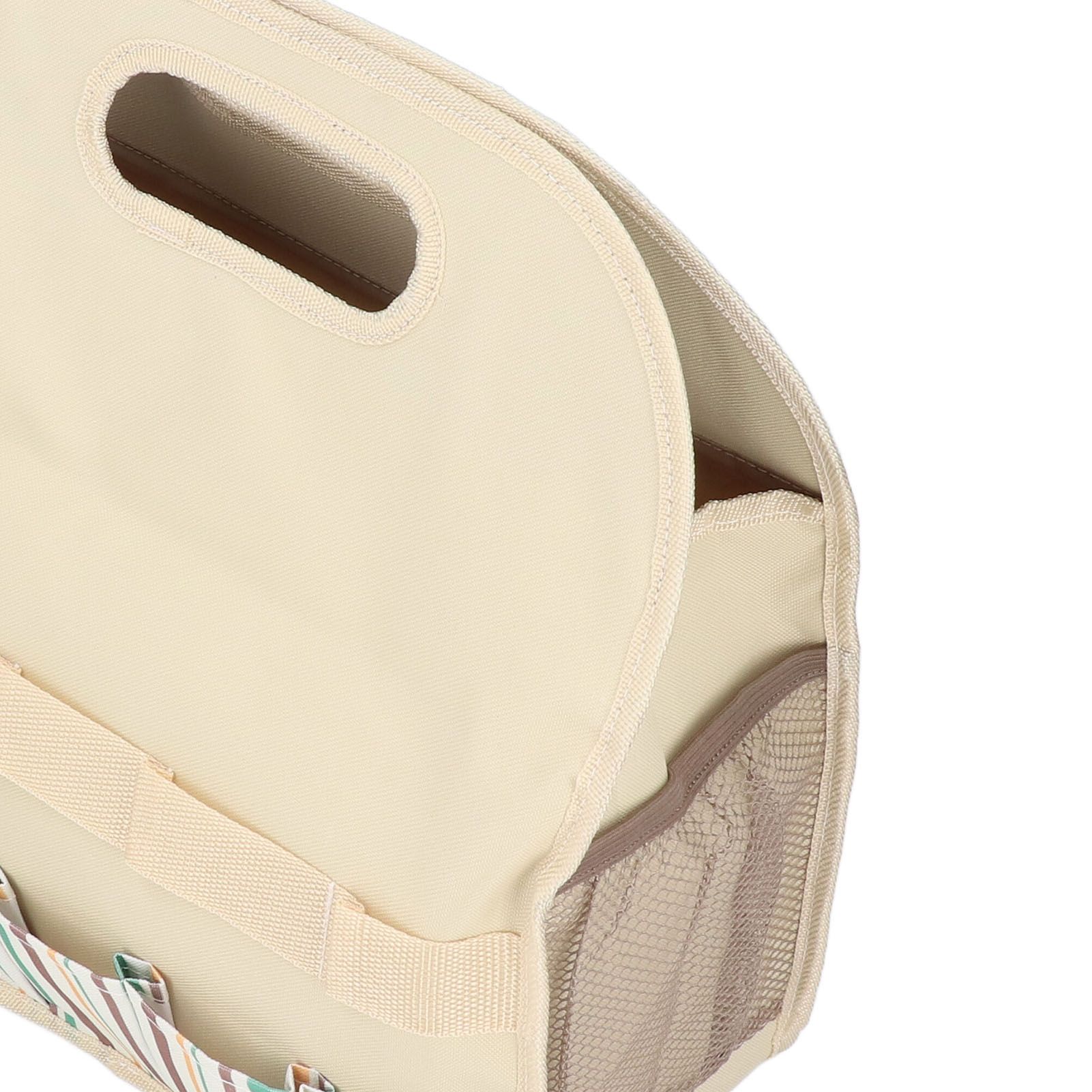 Garden Tool Bag Garden Tote Storage Bag with Multi Pockets Home Organizer for view 14