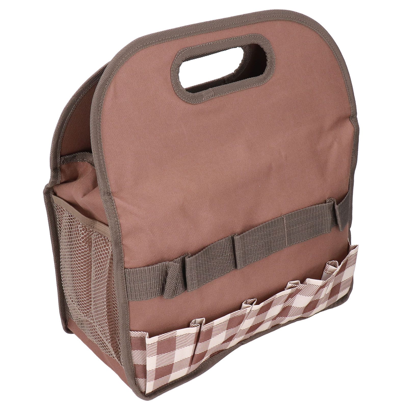 Garden Tool Bag Garden Tote Storage Bag with Multi Pockets Home Organizer for