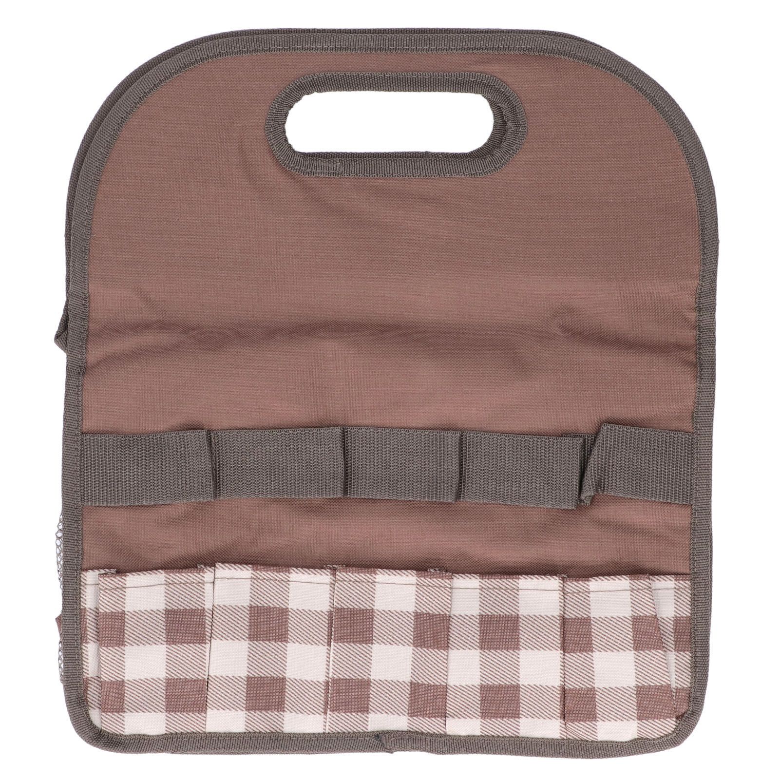 Garden Tool Bag Garden Tote Storage Bag with Multi Pockets Home Organizer for view 3