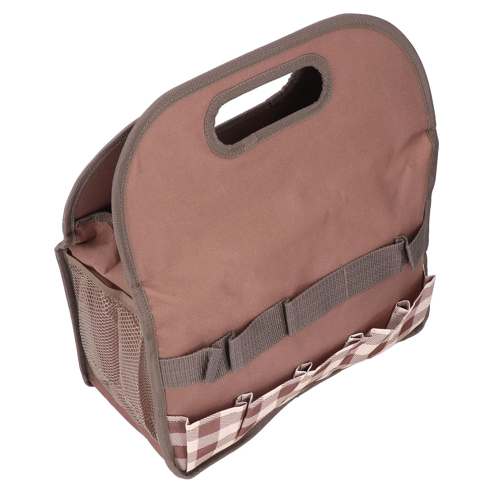 Garden Tool Bag Garden Tote Storage Bag with Multi Pockets Home Organizer for view 9