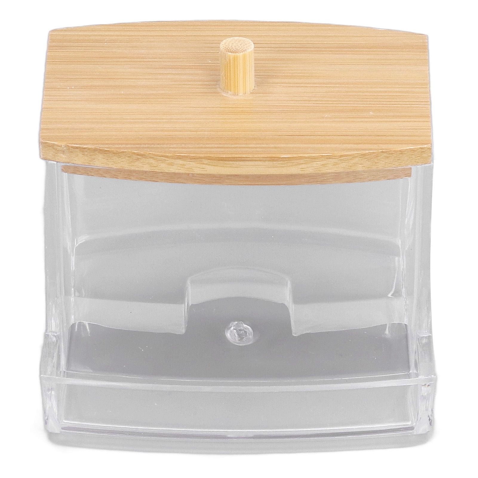 Cotton Swab Box Sturdy Durable Transparent High Smoothness Practical Storage view 5