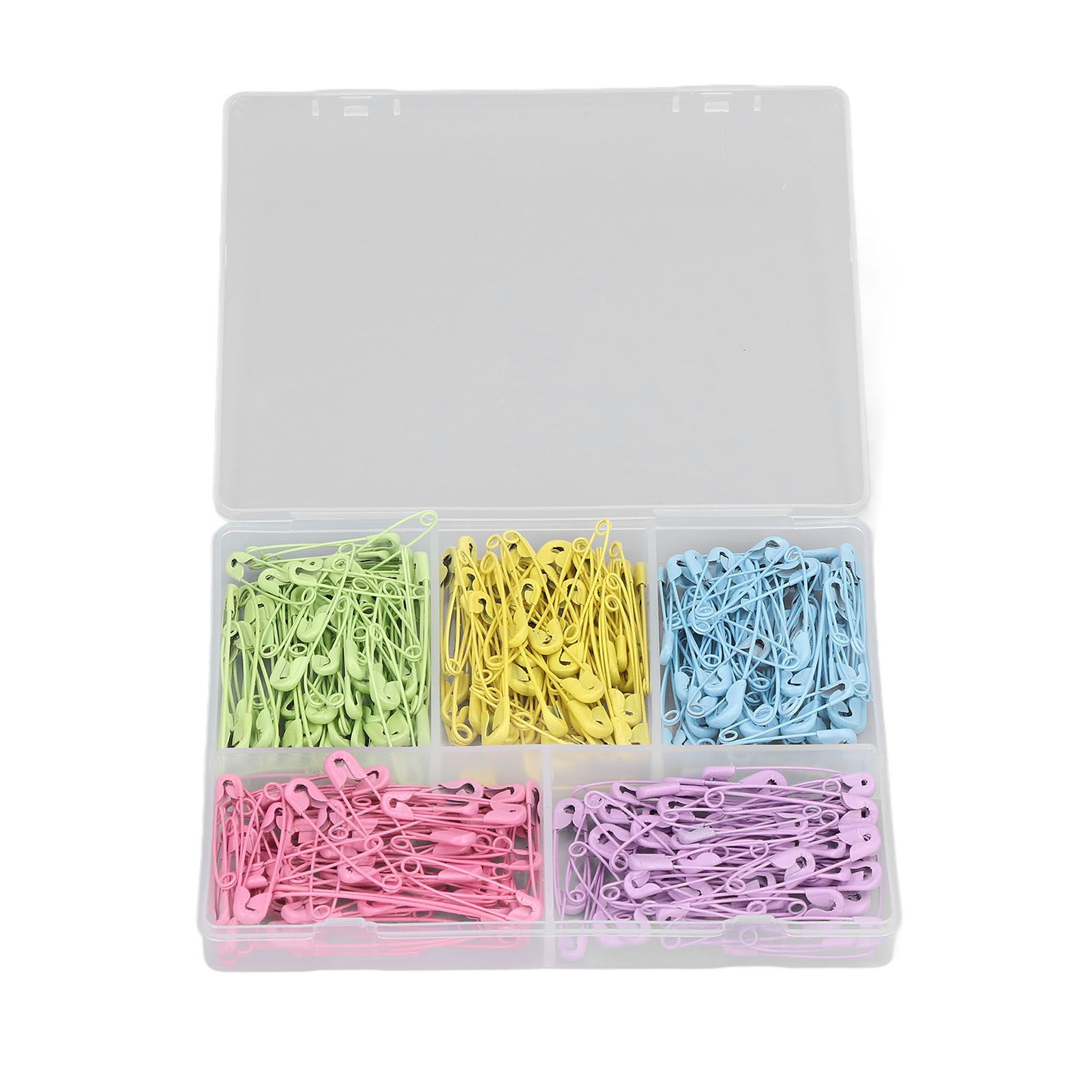 Mixed Colors Safety Pins Stainless Steel Safety Pins DIY Craft Diaper Pins for view 2
