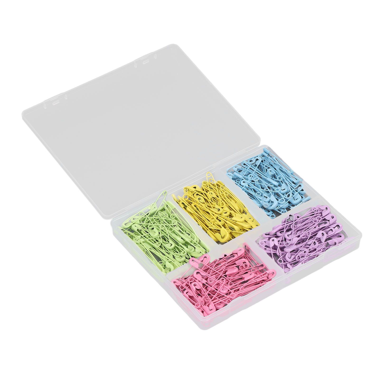 Mixed Colors Safety Pins Stainless Steel Safety Pins DIY Craft Diaper Pins for view 6
