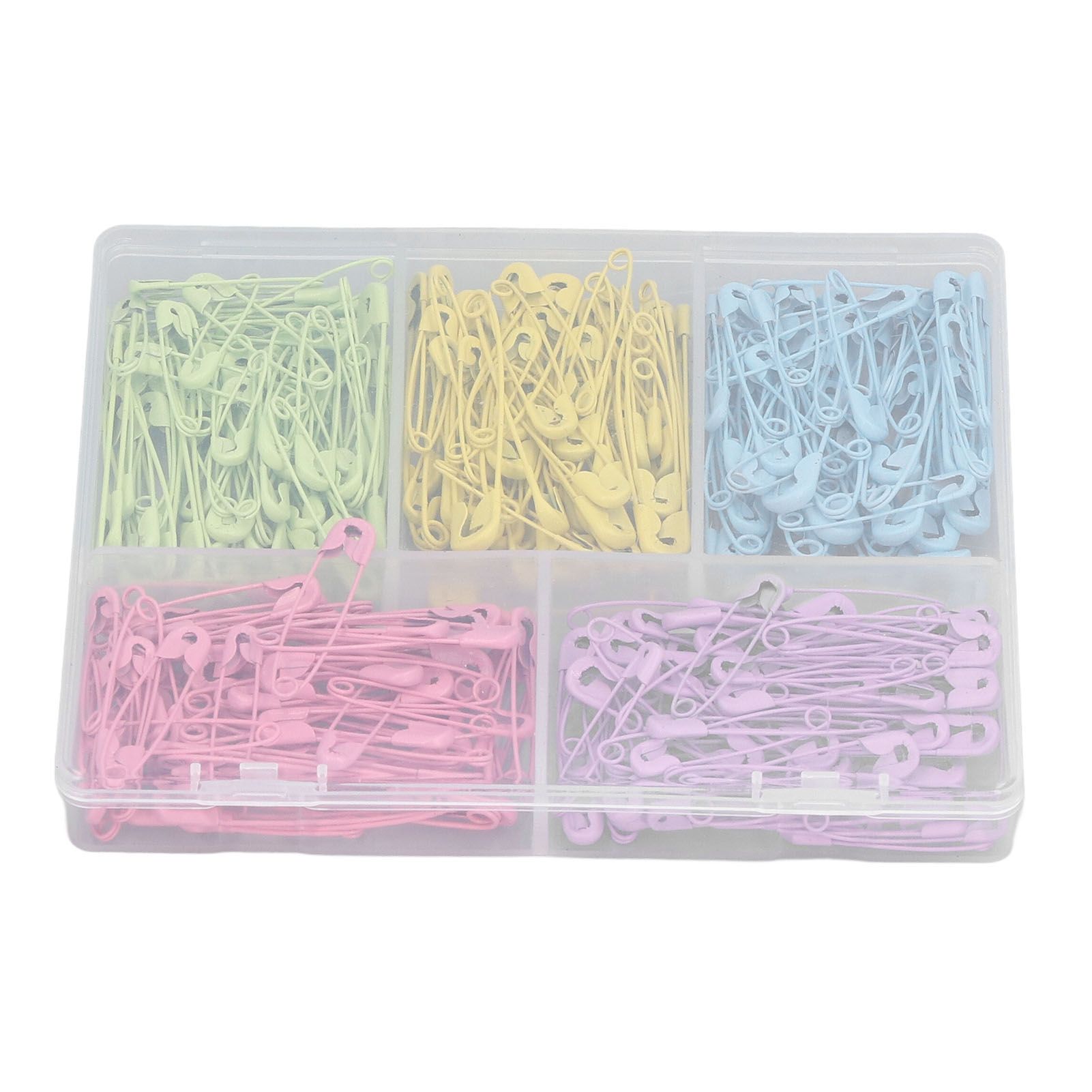 Mixed Colors Safety Pins Stainless Steel Safety Pins DIY Craft Diaper Pins for view 10