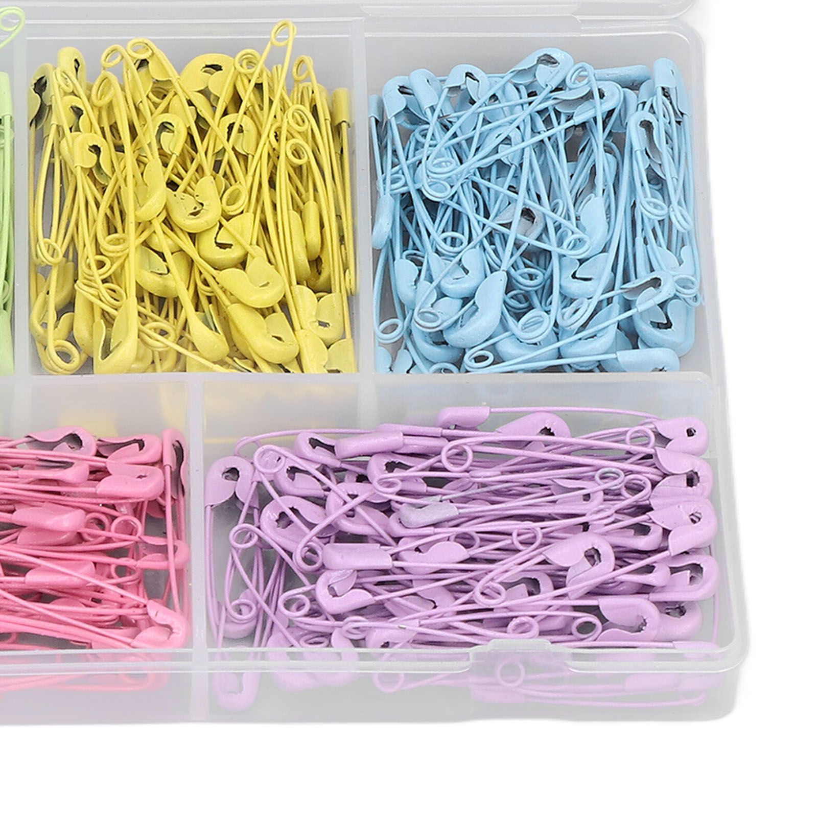Mixed Colors Safety Pins Stainless Steel Safety Pins DIY Craft Diaper Pins for view 15