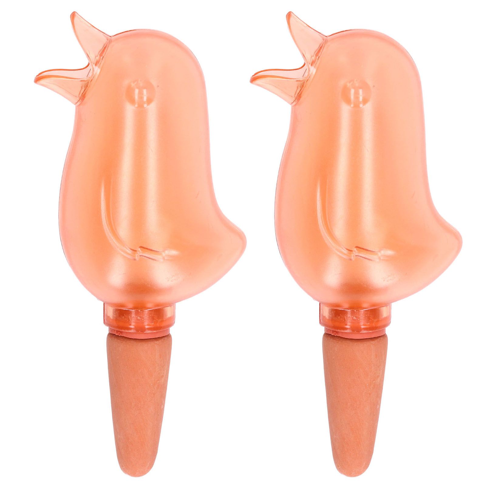 2Pcs Automatic Watering Device Bird Design Safe Environmentally Friendly Drip