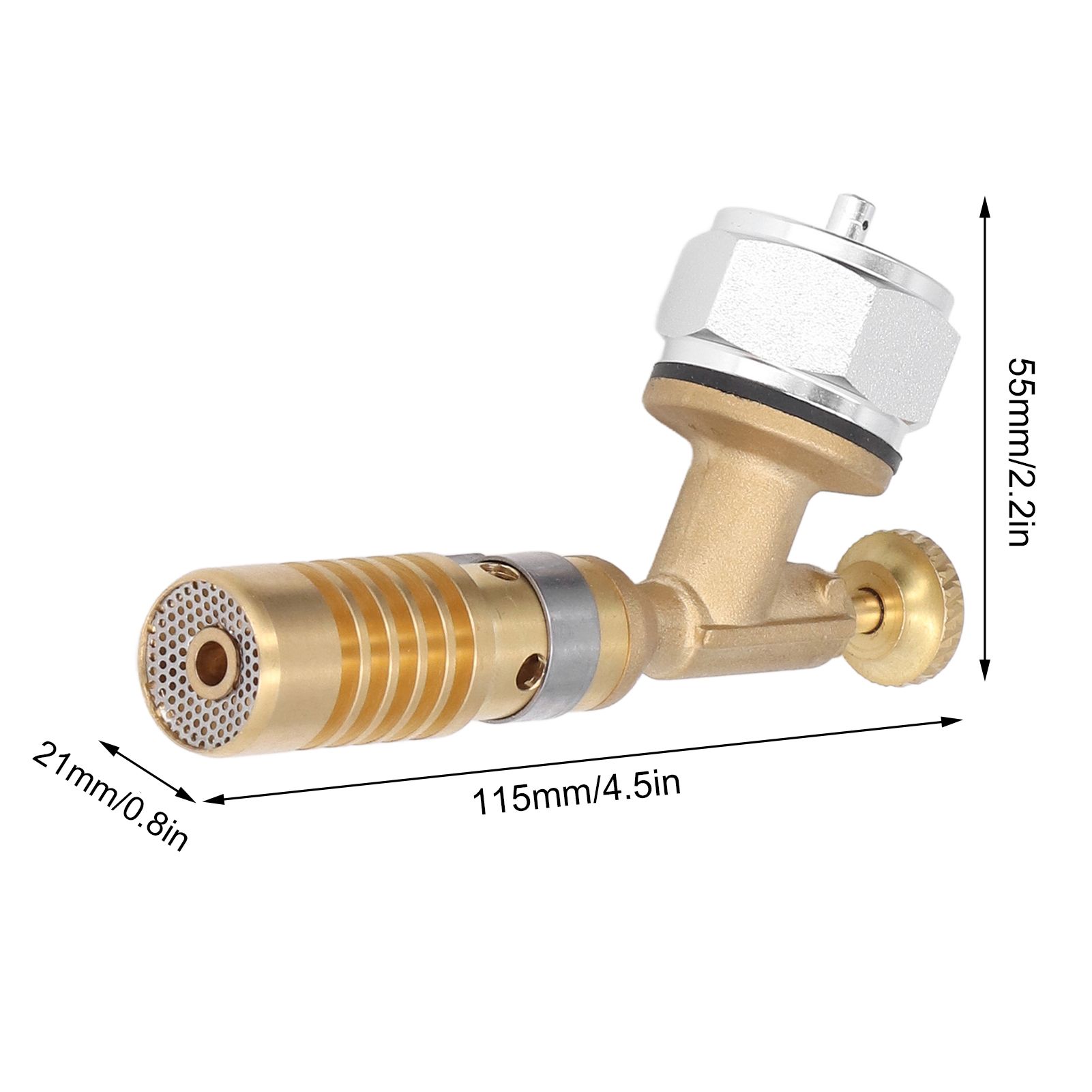 Gas Welding Turbo Torch Tips Brass Pencil Flame Gas Welding Torch Head Nozzle view 13