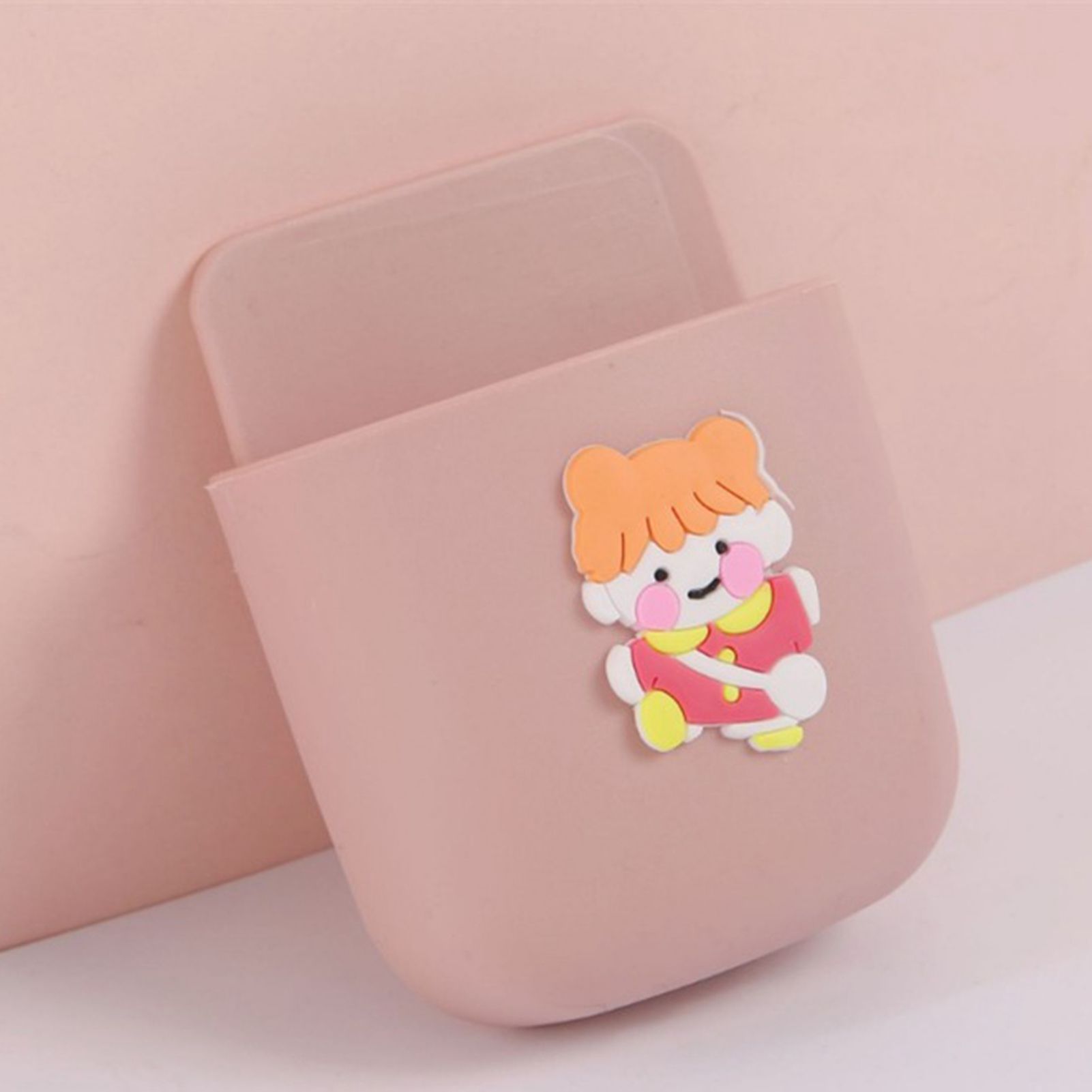 Remote Control Holders Wall Mount Adhesive Organizer Pen Storage Box Phone view 2