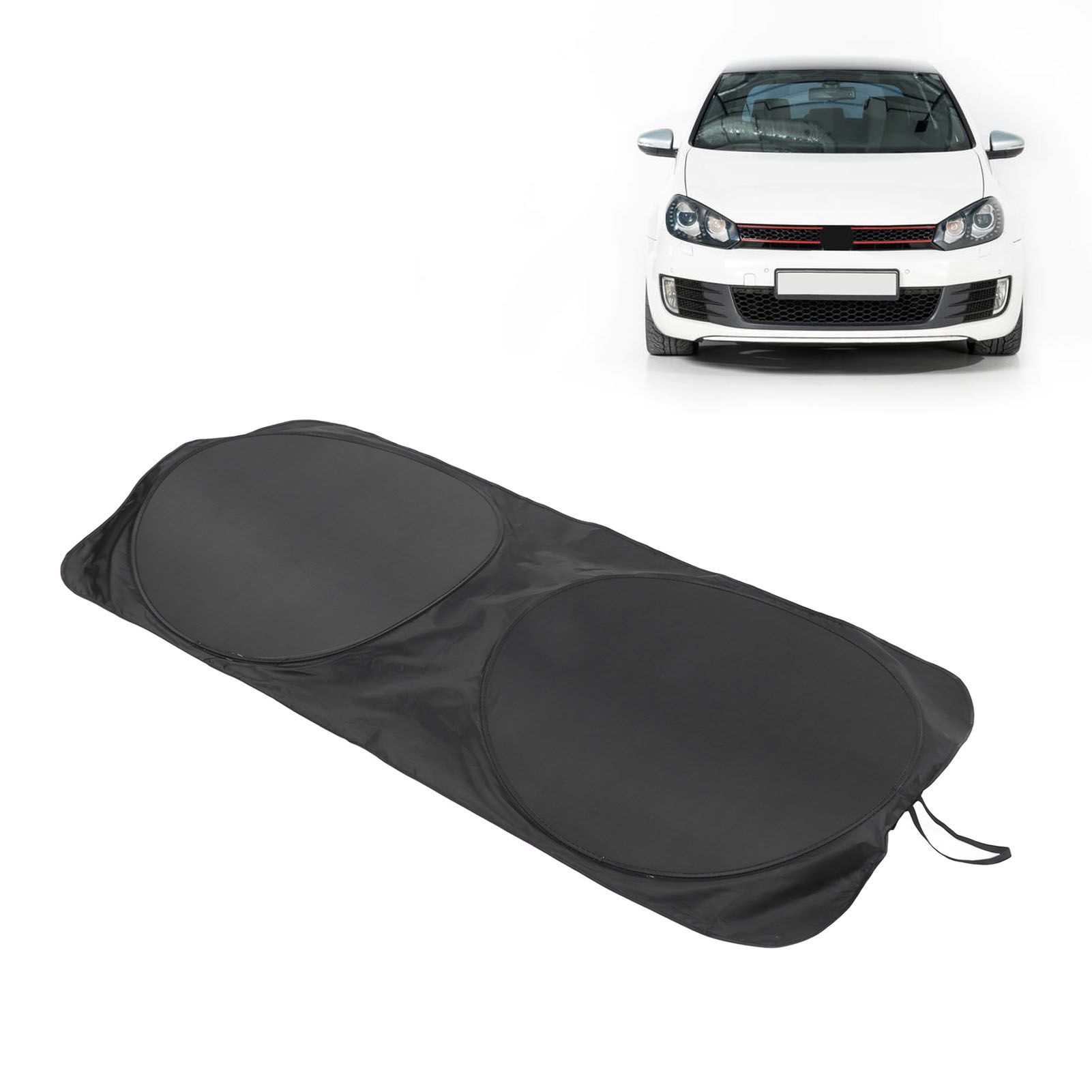 Car Windshield Sun Shade UV Protection Windproof Keep Cool Auto Heat Shield view 12