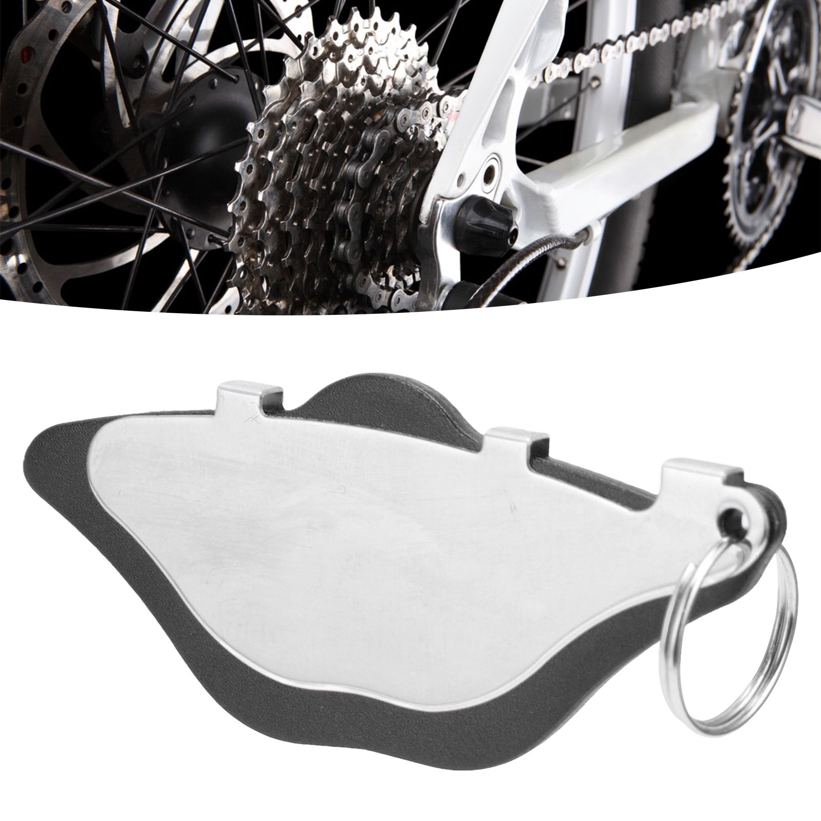 Disc Brake Spacer Stainless Steel Prevent Rubbing Clearance Alignment Bicycle view 12