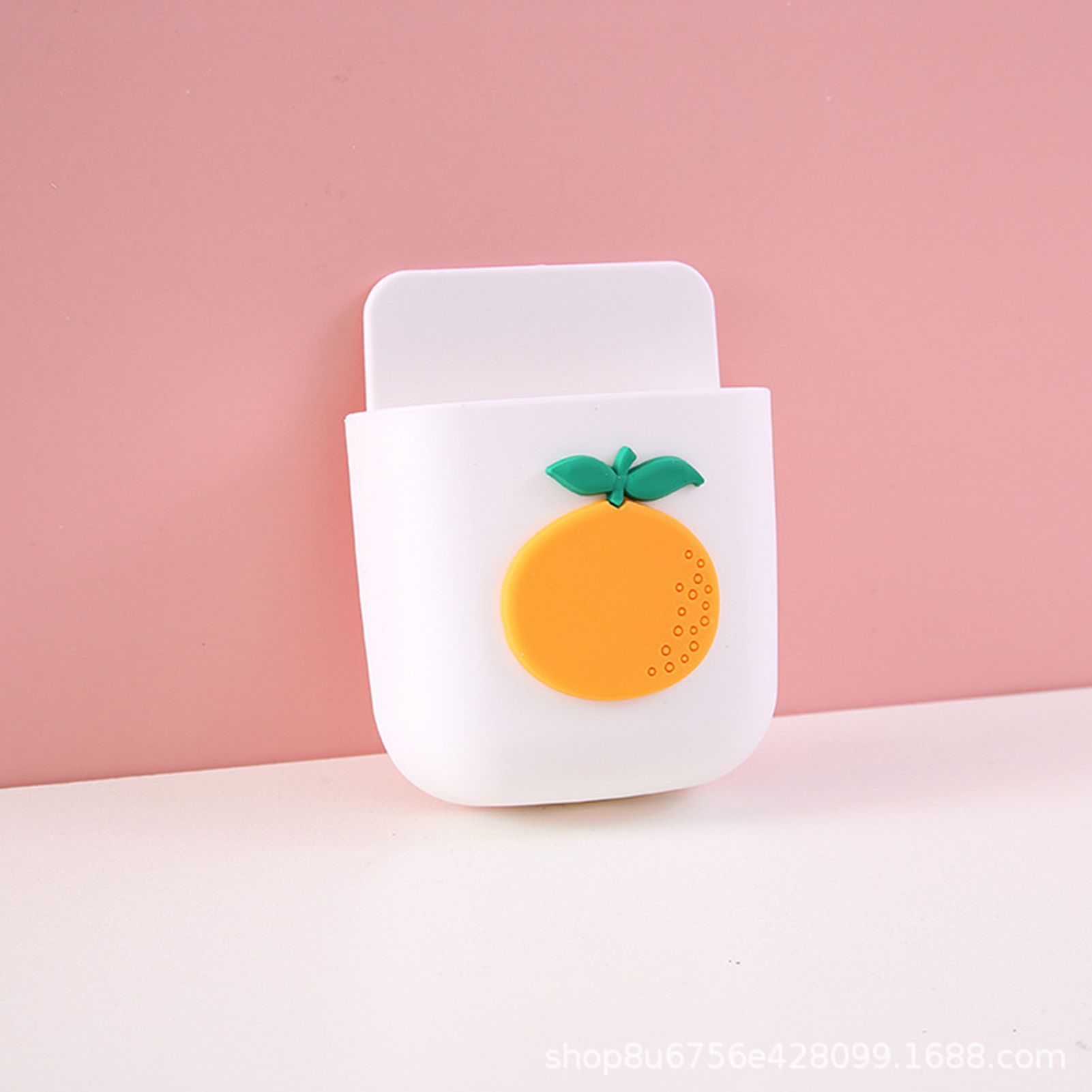 Cartoon Storage Box Wall Mounted Storage Container Cute Phone Storage Box for view 2