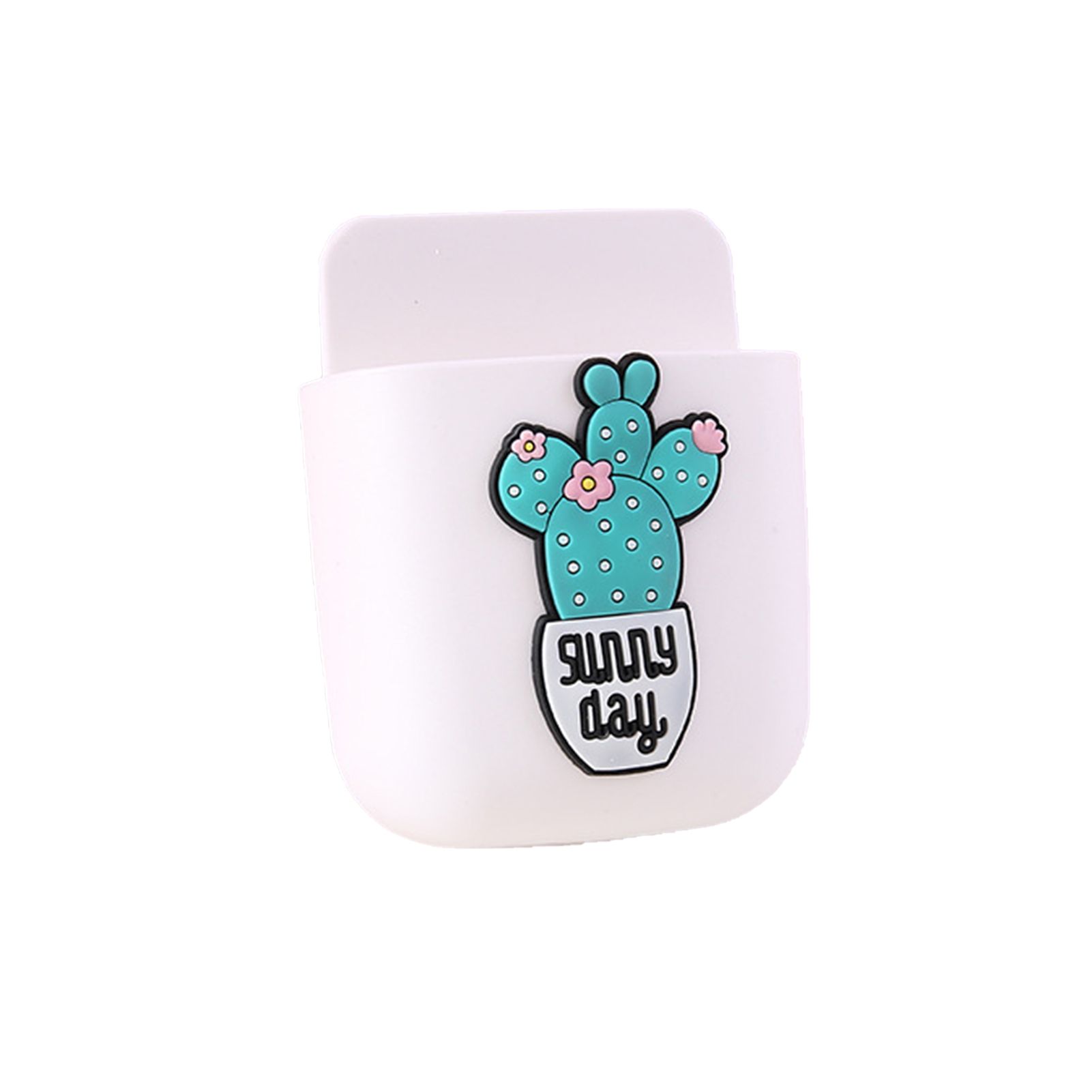 Cartoon Storage Box Wall Mounted Storage Container Cute Phone Storage Box for