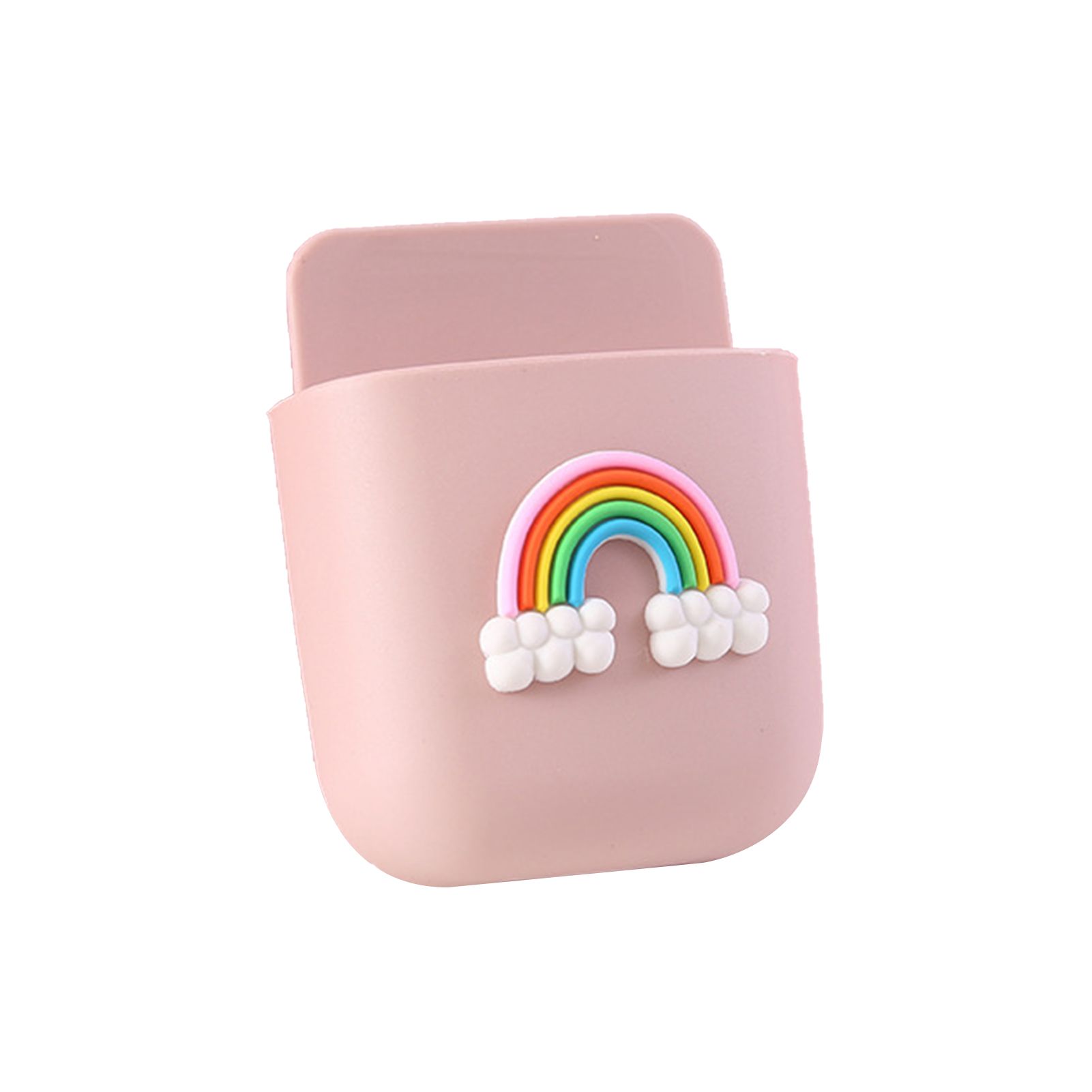 Cartoon Storage Box Wall Mounted Storage Container Cute Phone Storage Box for