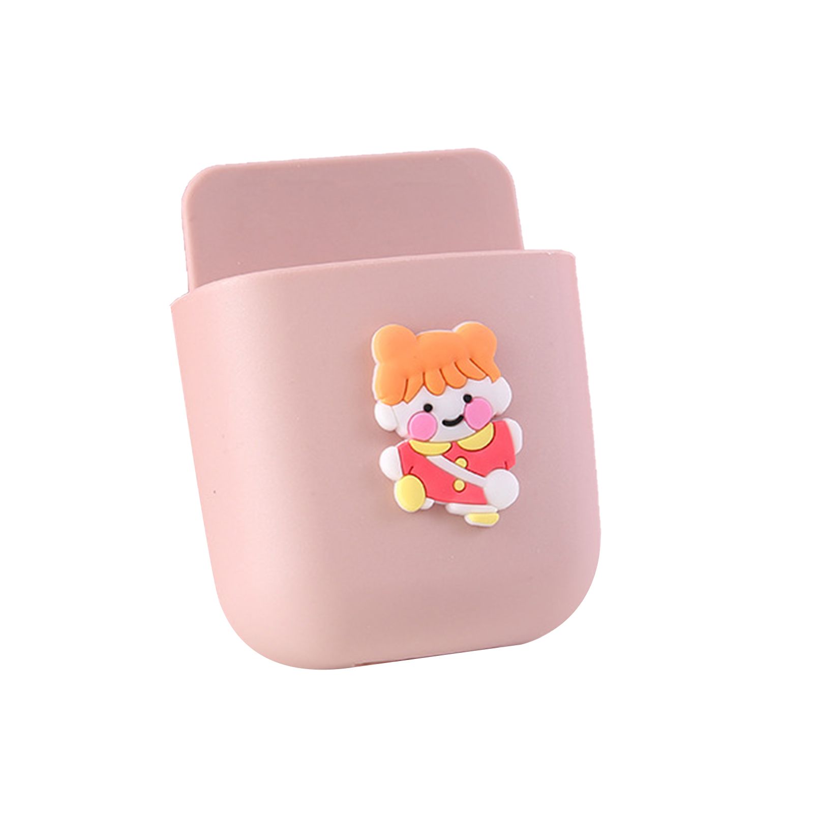 Cartoon Storage Box Wall Mounted Storage Container Cute Phone Storage Box for