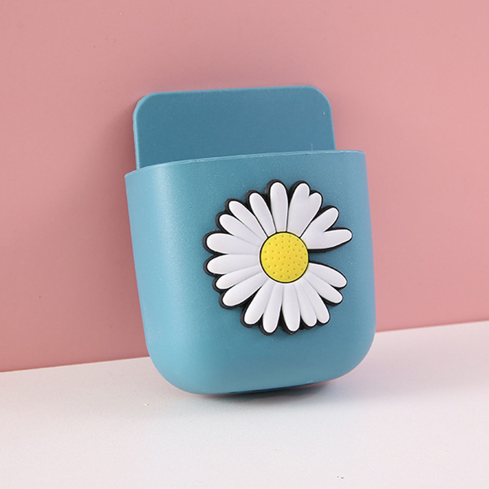 Cartoon Storage Box Wall Mounted Storage Container Cute Phone Storage Box for view 2