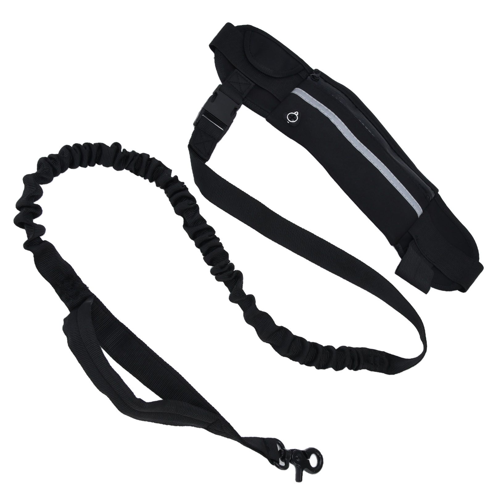 Sports Belt Bag Leash Set Reflective Elastic Explosion Proof Dog Running view 9