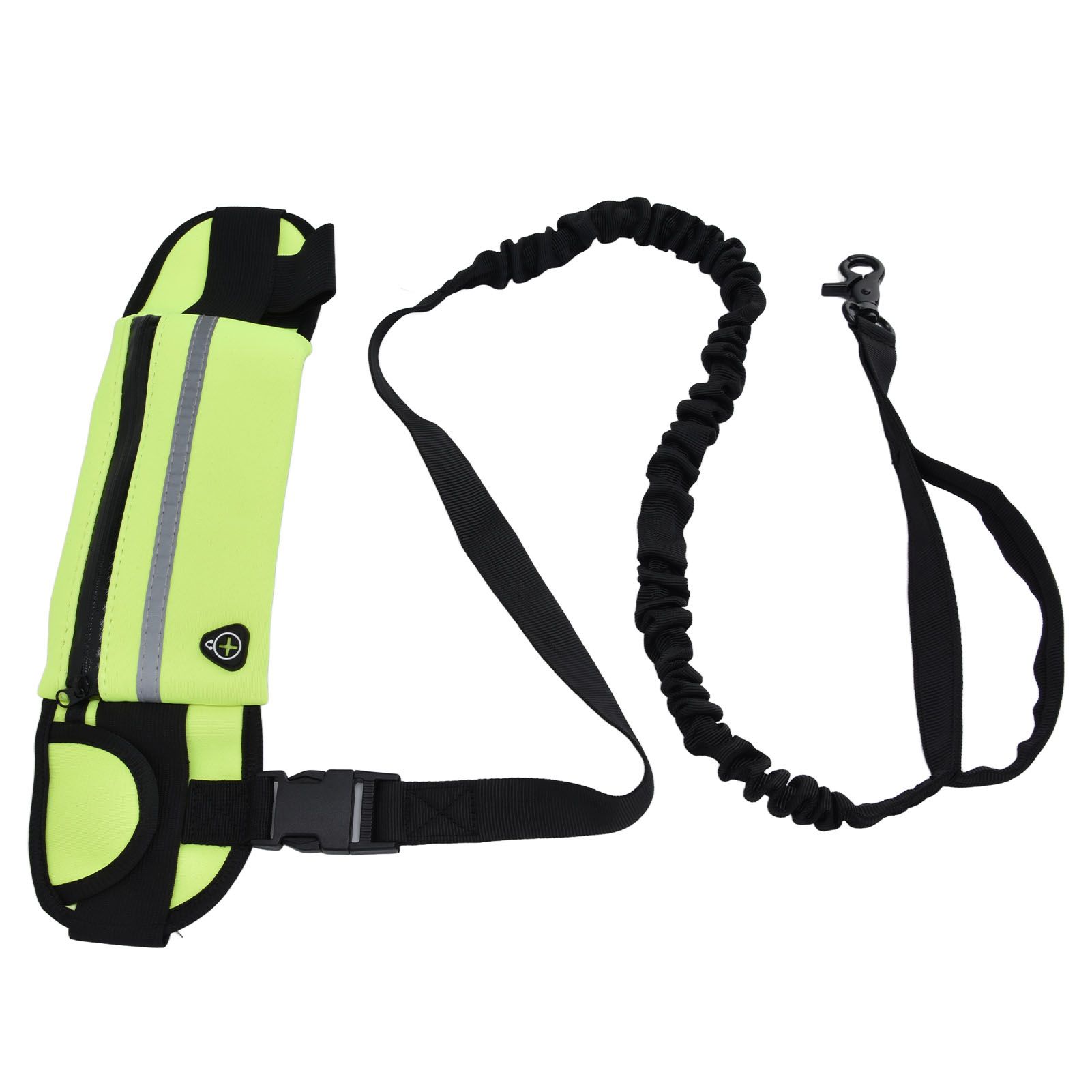 Sports Belt Bag Leash Set Reflective Elastic Explosion Proof Dog Running view 5