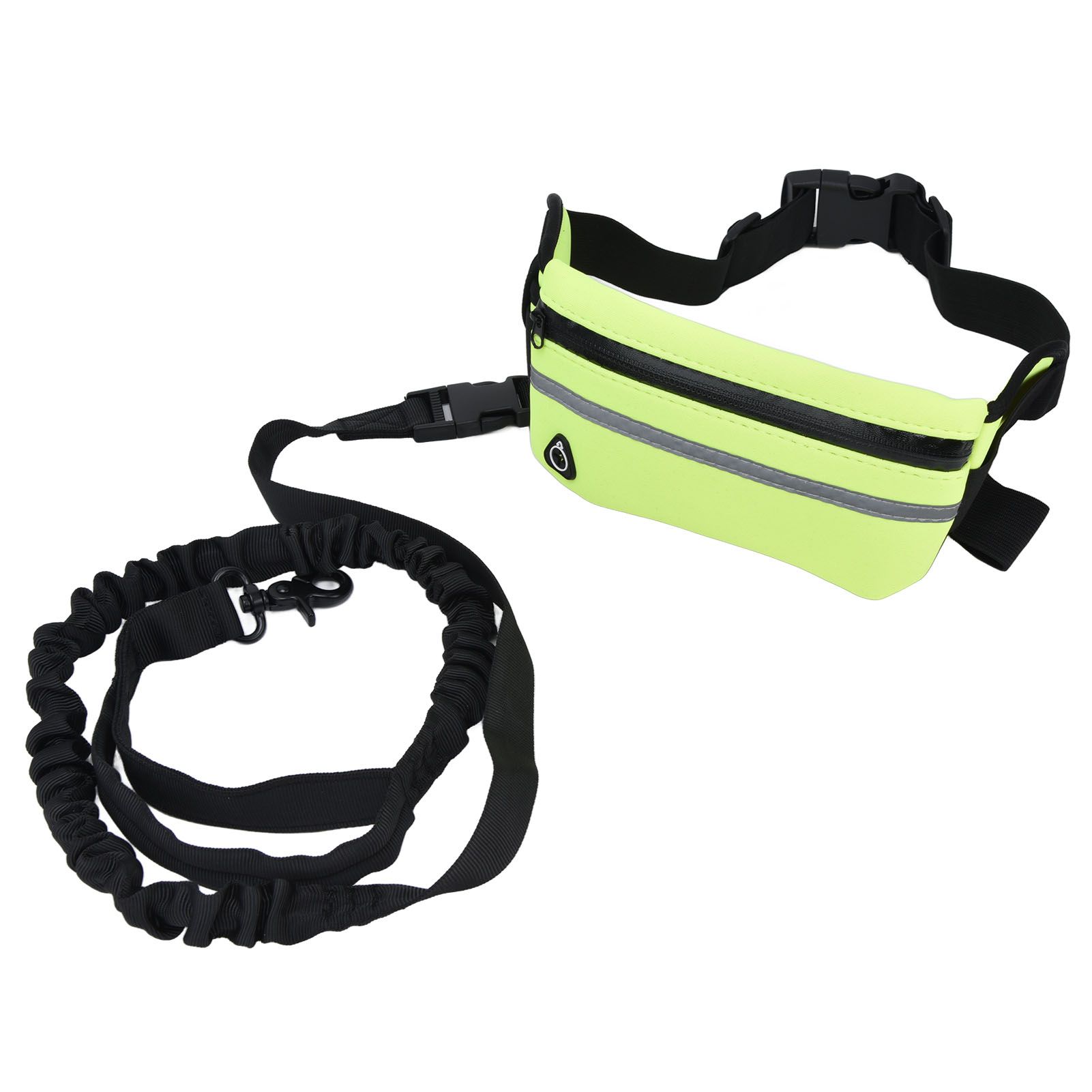 Sports Belt Bag Leash Set Reflective Elastic Explosion Proof Dog Running view 7