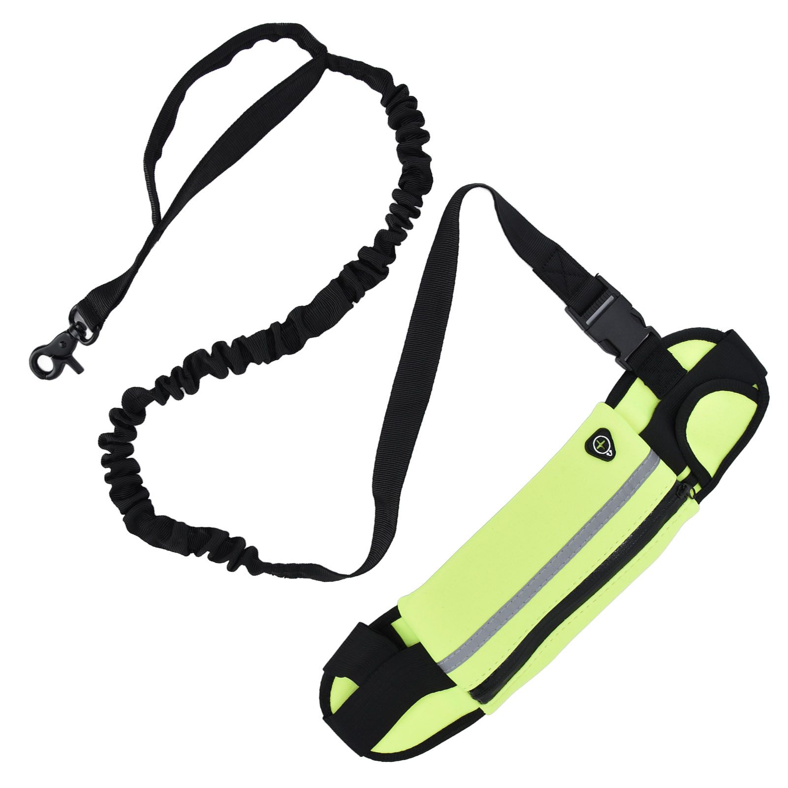 Sports Belt Bag Leash Set Reflective Elastic Explosion Proof Dog Running view 10