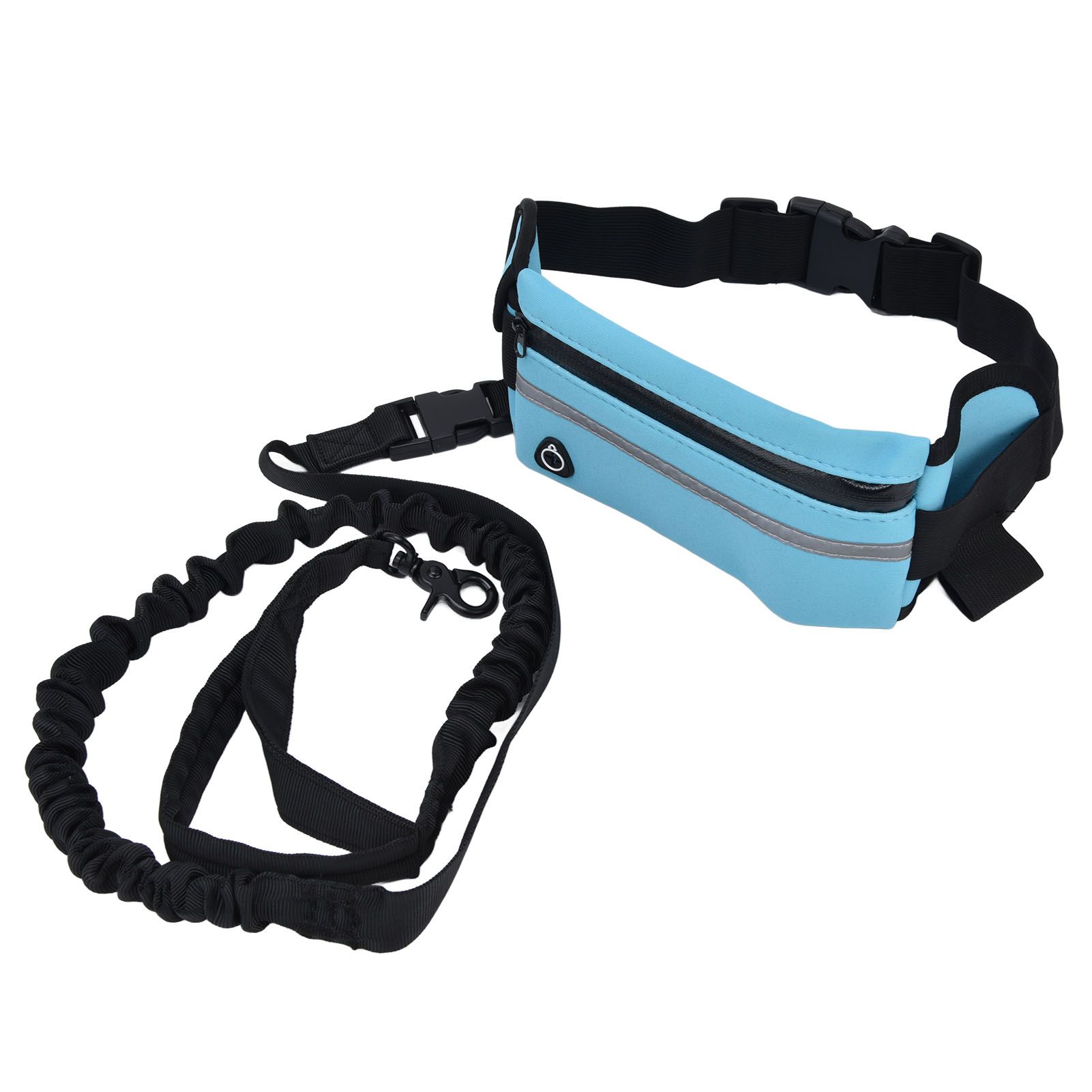 Sports Belt Bag Leash Set Reflective Elastic Explosion Proof Dog Running view 6