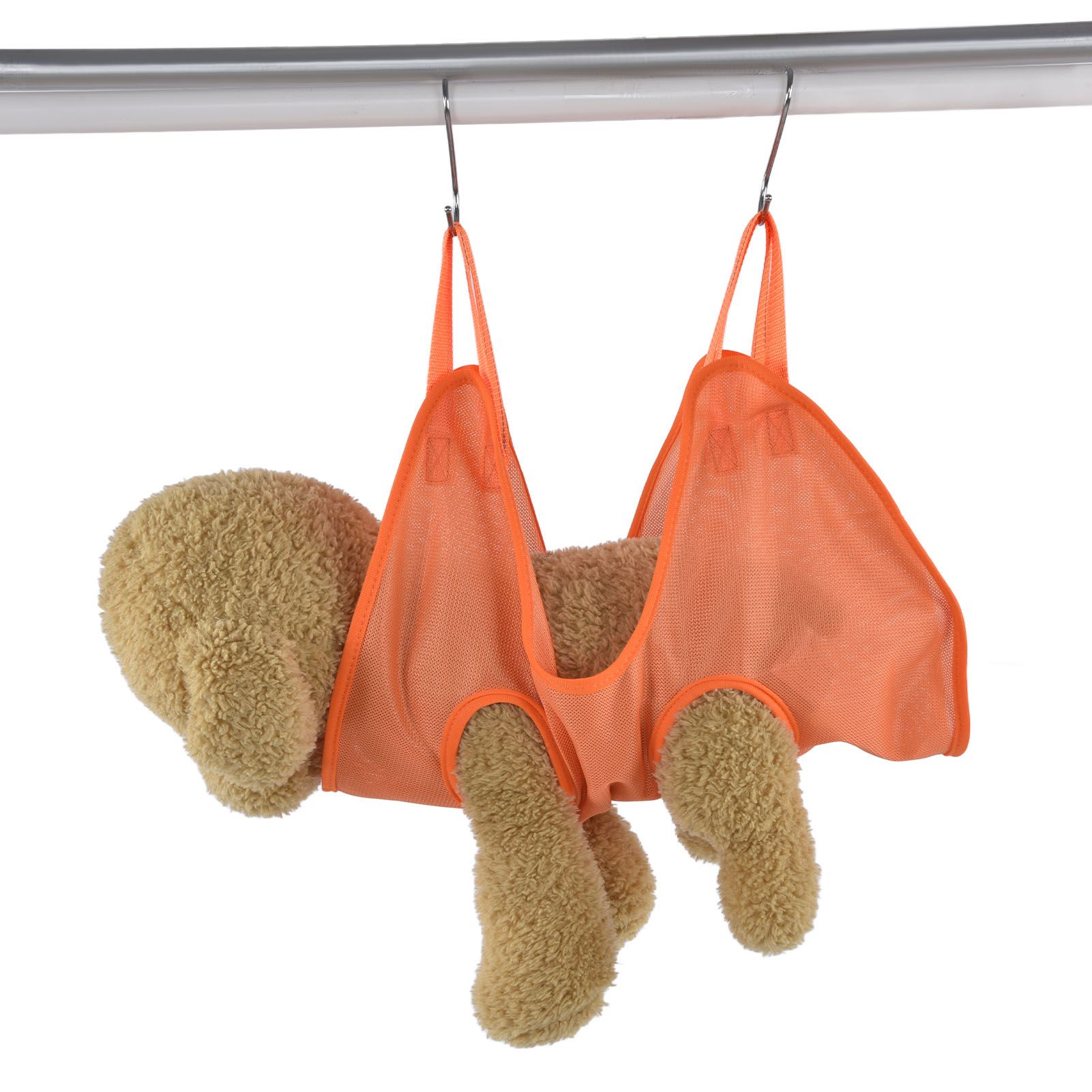 Dog Grooming Sling Breathable Soft Washable Pet Restraint Hammock for Small view 10
