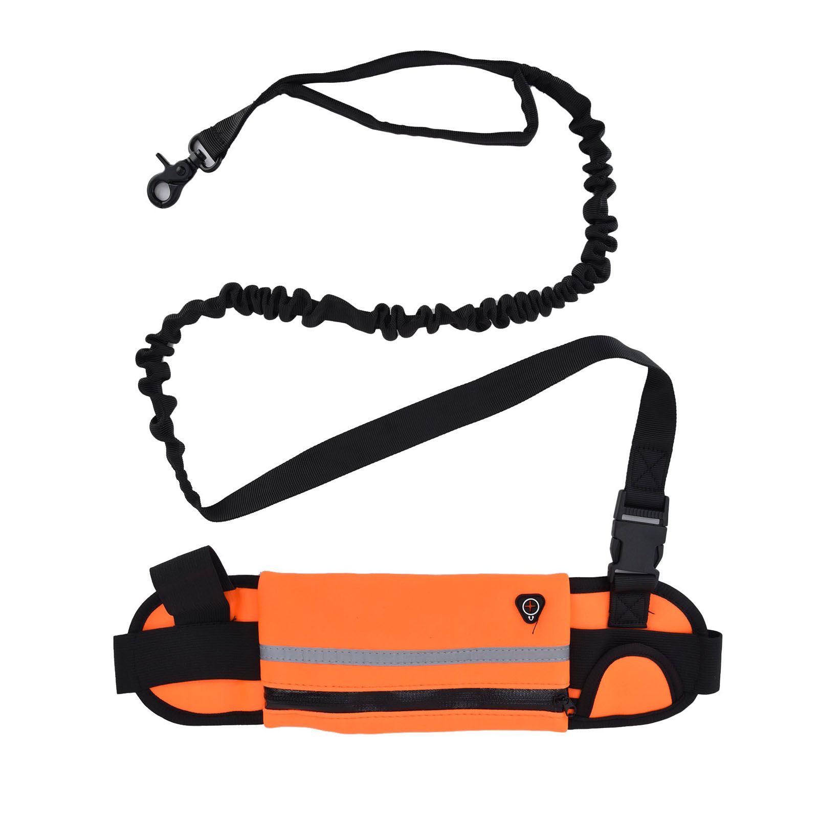 Hands Free Dog Leash Detachable Zipper Bag Reflective Strip Design Hands Free view 5