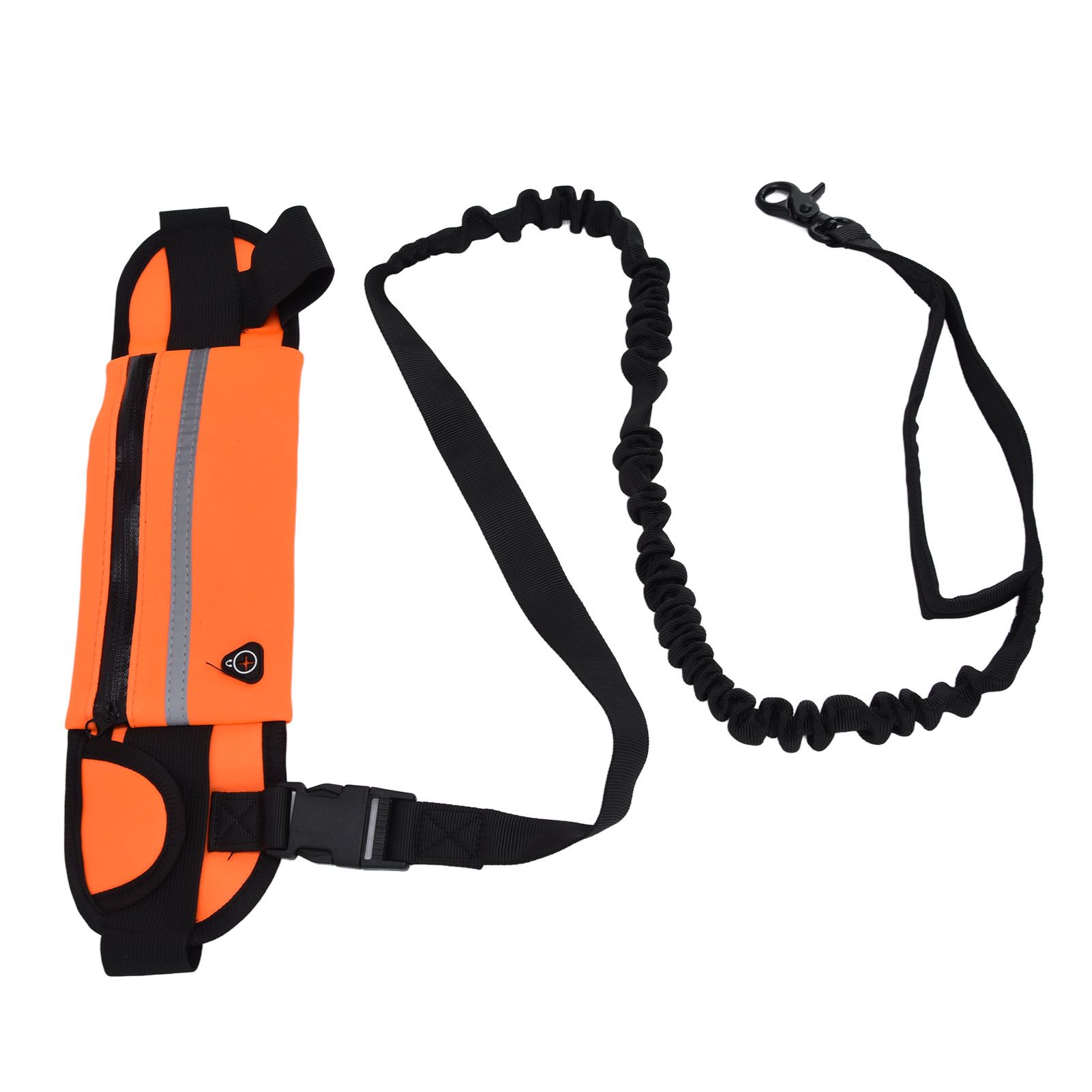 Hands Free Dog Leash Detachable Zipper Bag Reflective Strip Design Hands Free view 7