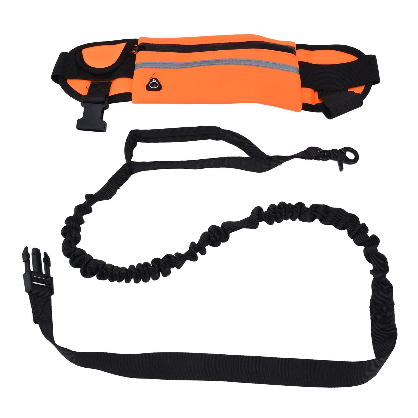 Hands Free Dog Leash Detachable Zipper Bag Reflective Strip Design Hands Free view 10