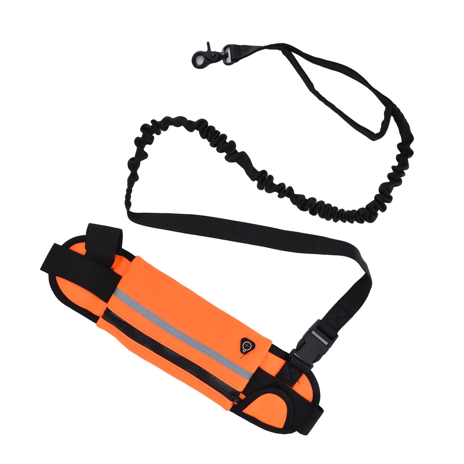 Hands Free Dog Leash Detachable Zipper Bag Reflective Strip Design Hands Free view 15