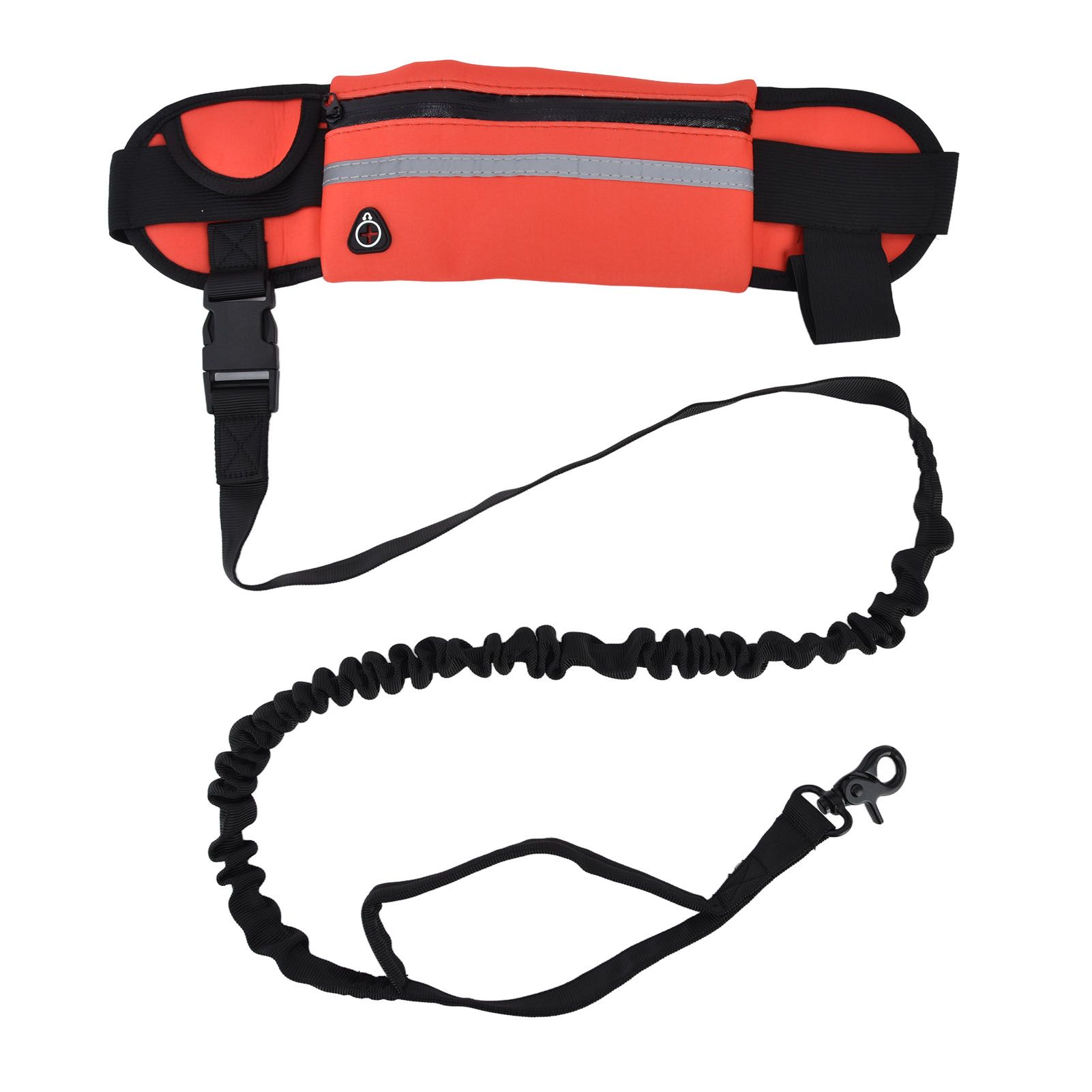 Hands Free Dog Leash Detachable Zipper Bag Reflective Strip Design Hands Free view 7