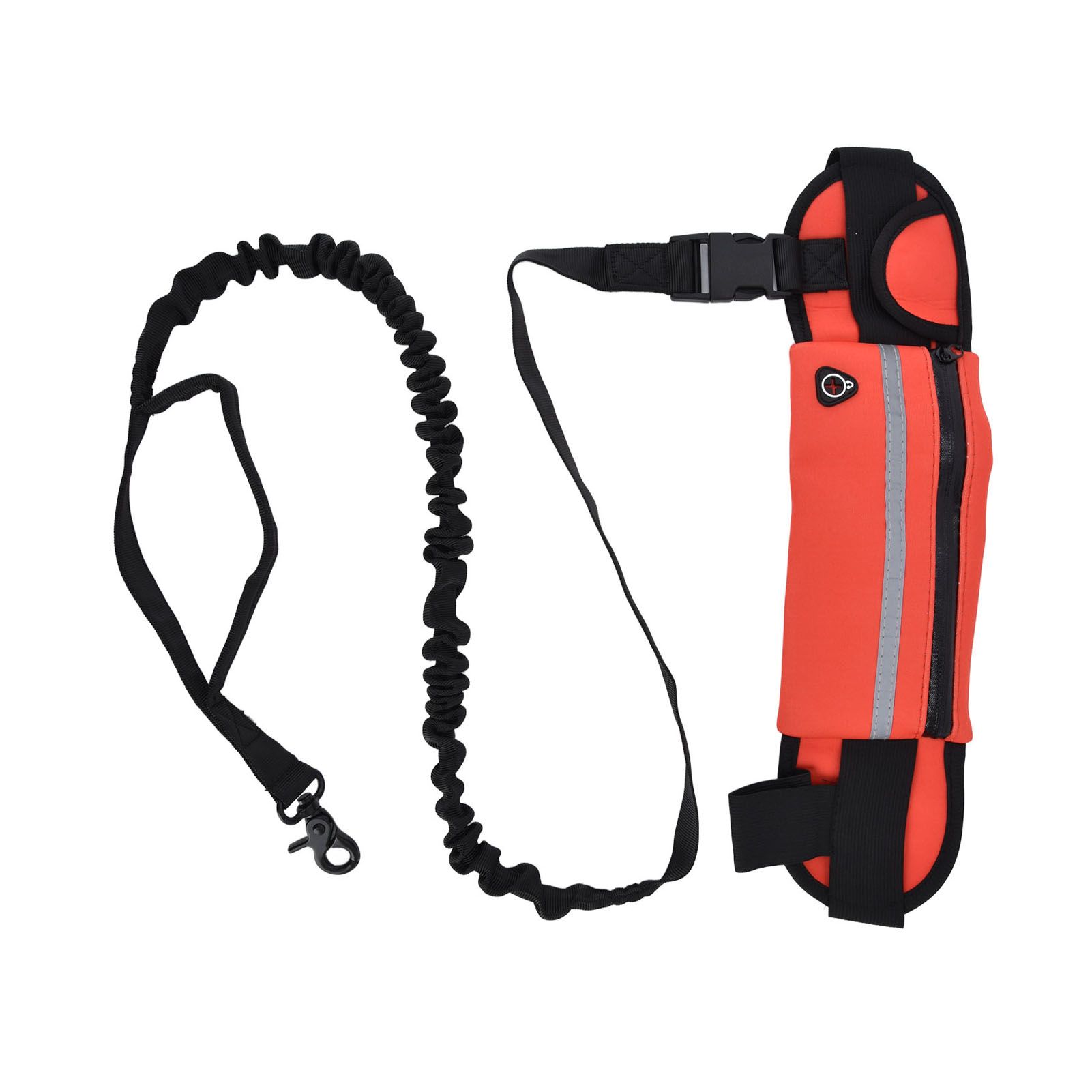 Hands Free Dog Leash Detachable Zipper Bag Reflective Strip Design Hands Free view 14