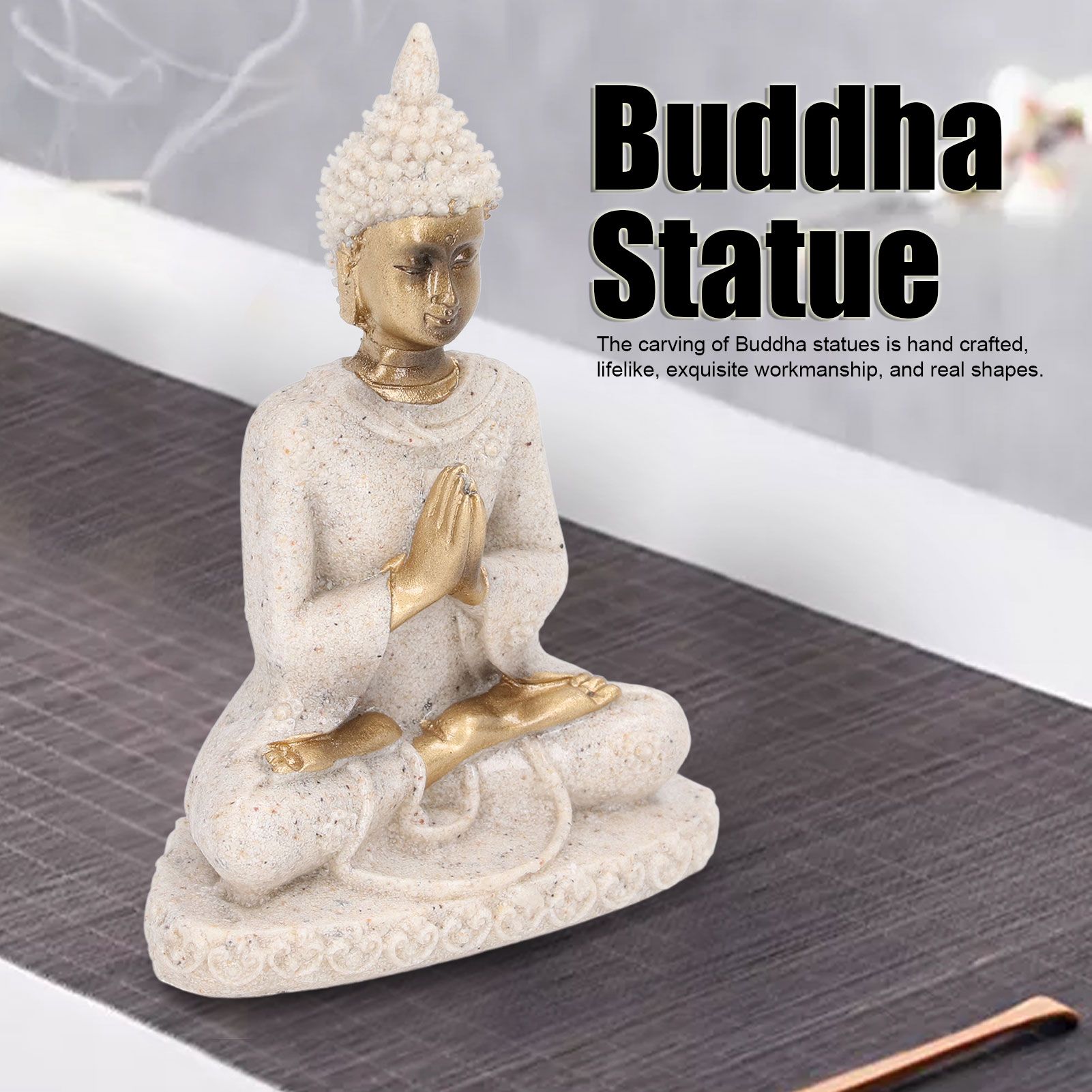 Buddha Statue Artisan Craftsmanship Clear Engraving Strong Frost Resistance view 13