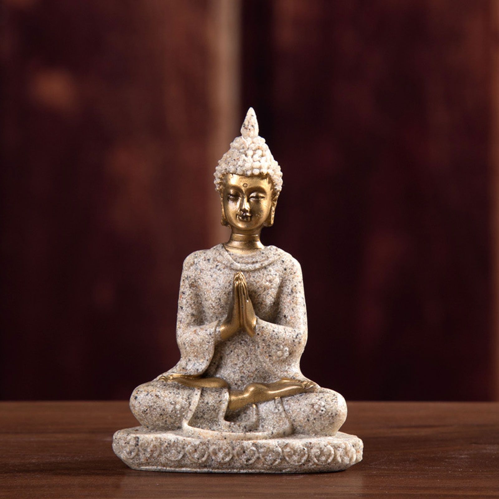 Buddha Statue Artisan Craftsmanship Clear Engraving Strong Frost Resistance view 15