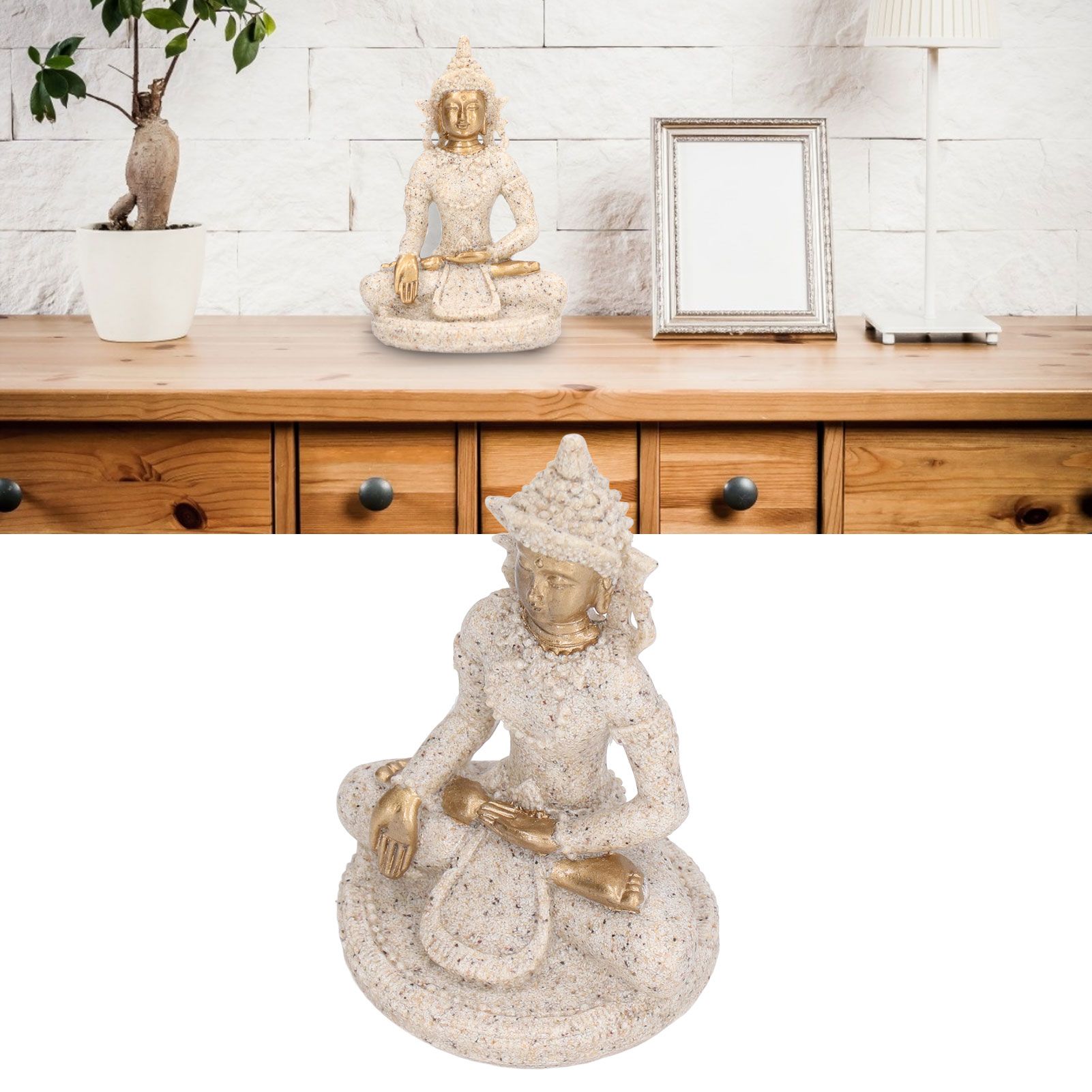 Buddha Statue Artisan Craftsmanship Clear Engraving Strong Frost Resistance view 11