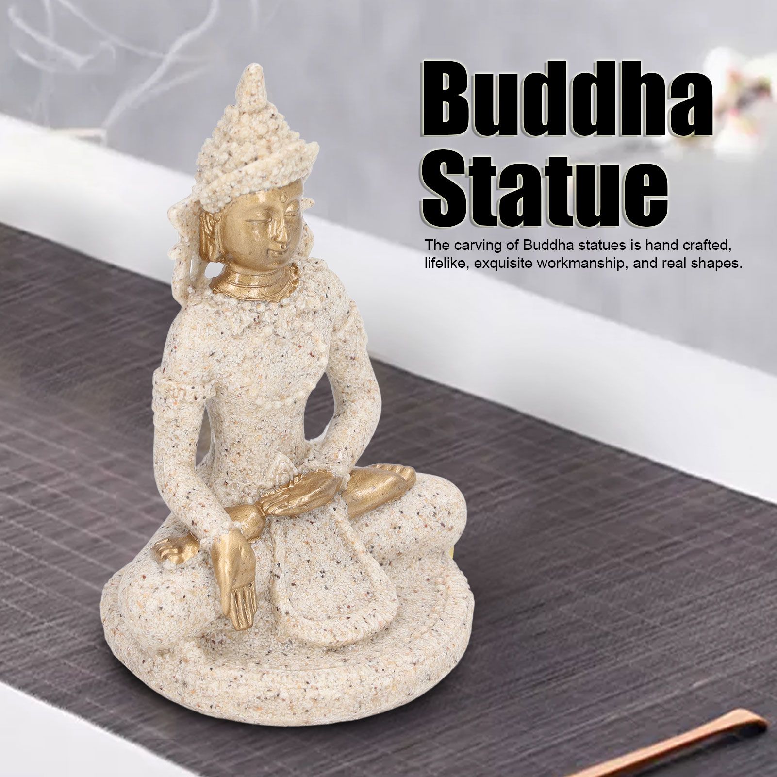 Buddha Statue Artisan Craftsmanship Clear Engraving Strong Frost Resistance view 13