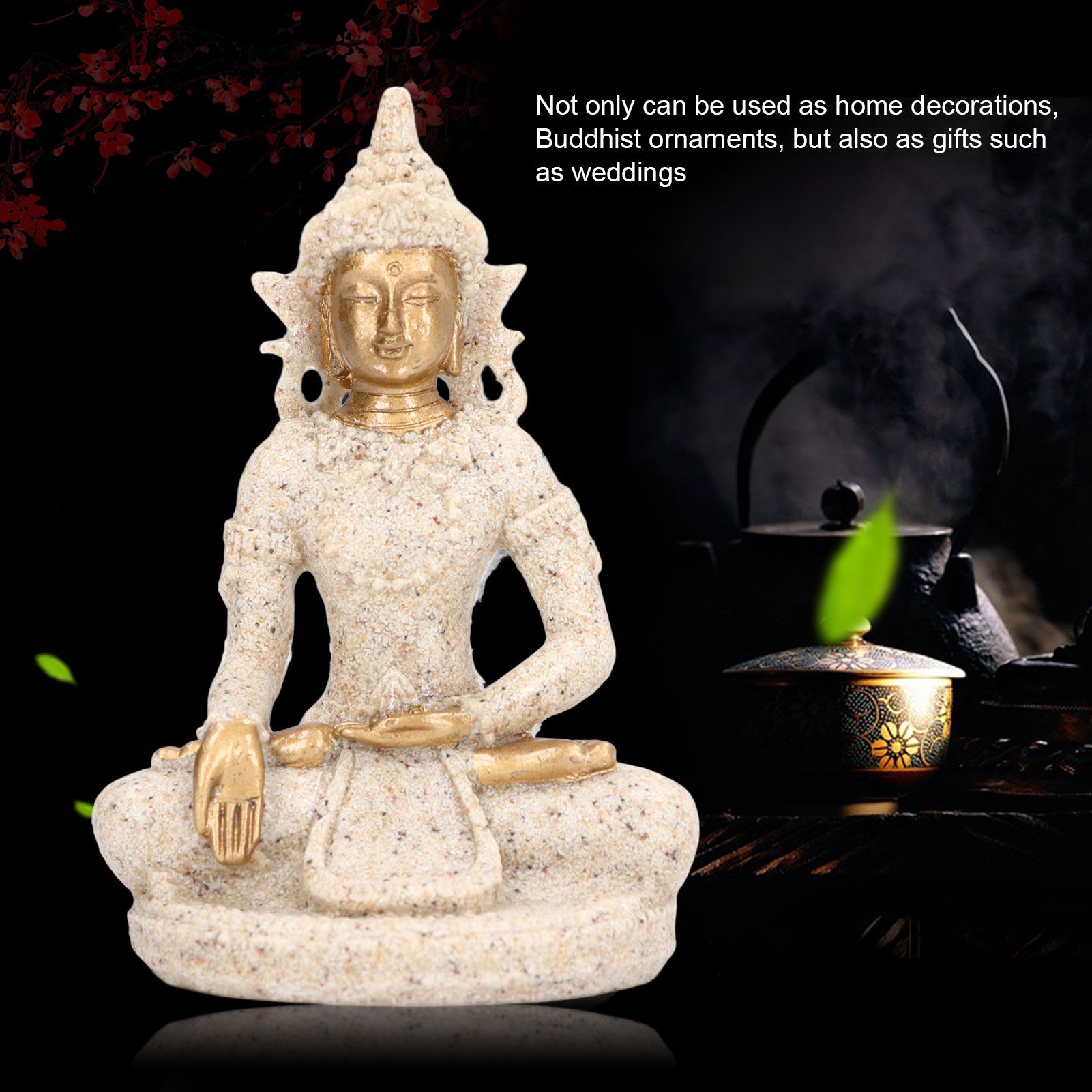 Buddha Statue Artisan Craftsmanship Clear Engraving Strong Frost Resistance view 14