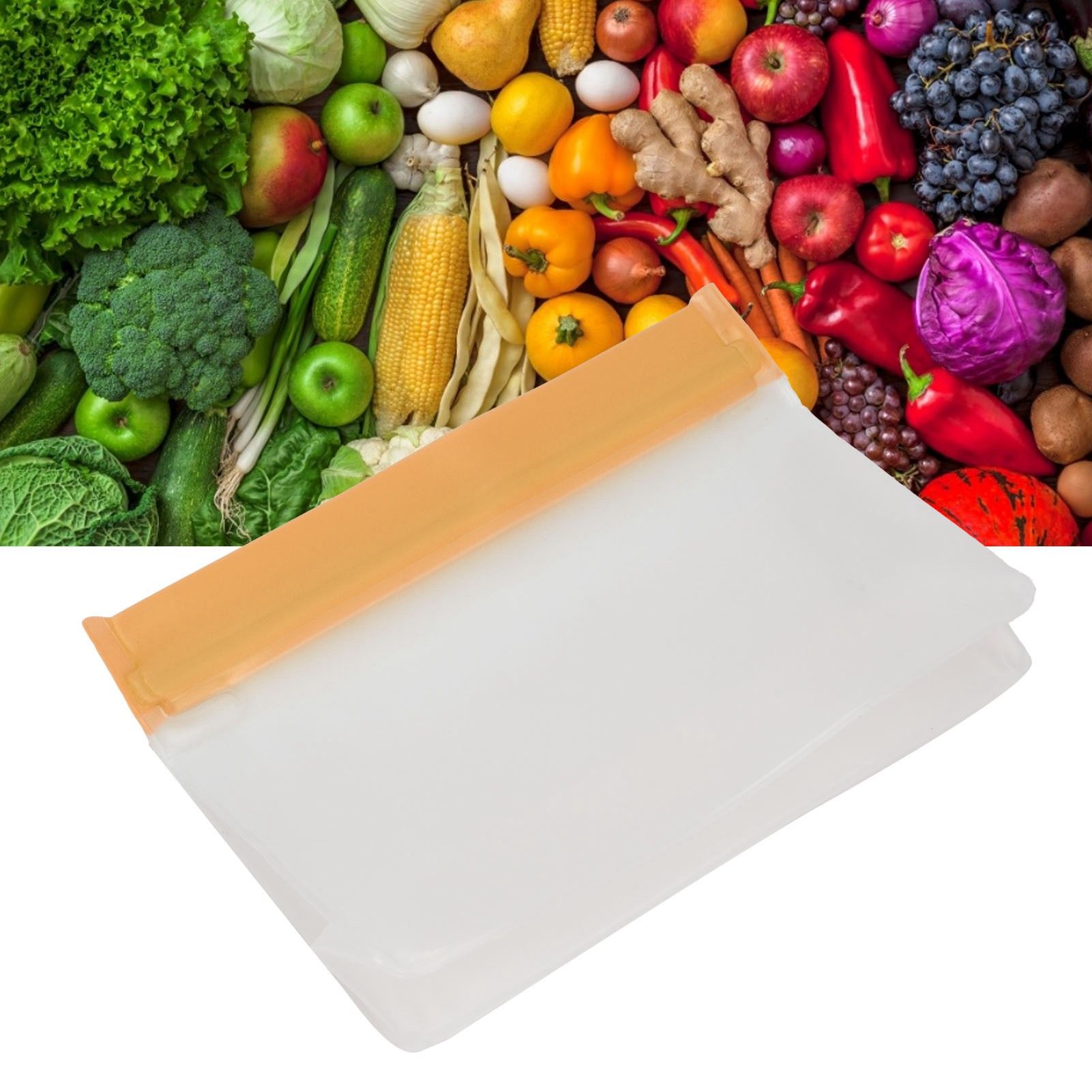 Silicone Bags Environmentally Friendly Leakproof Reusable Food Vegetables view 12